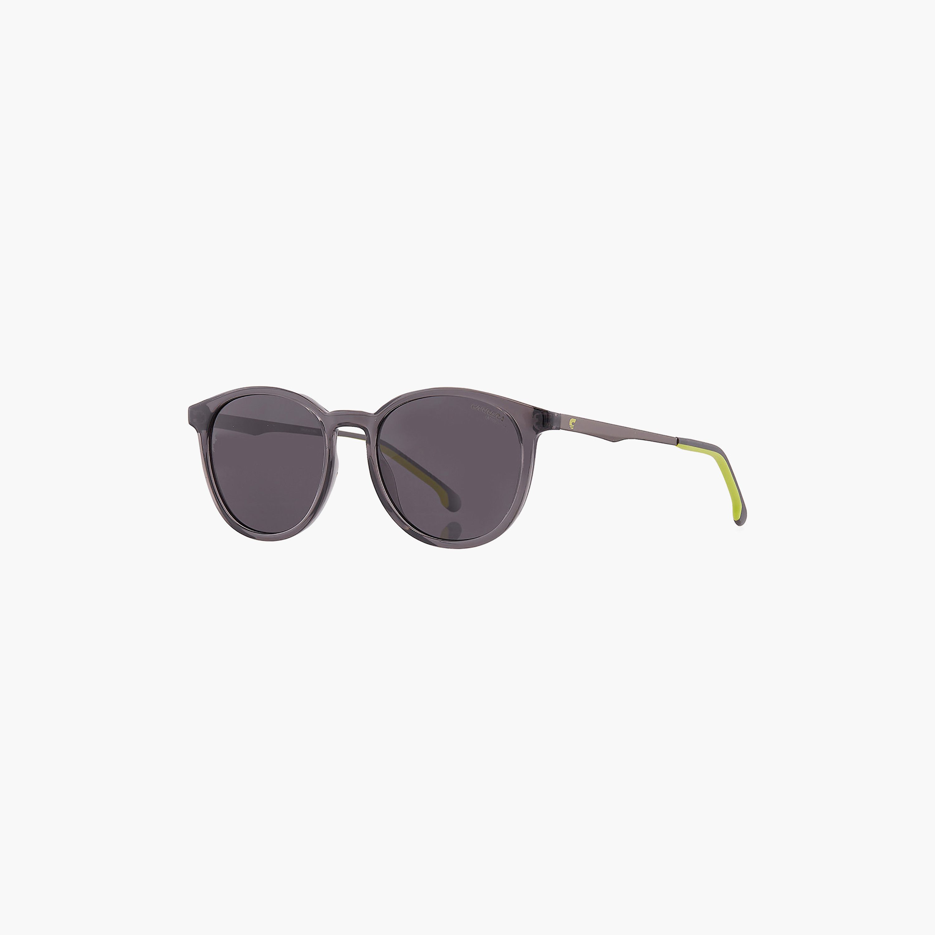 نظارات شمسية رمادية دائرية وبيضاوية للجنسين من كاريرا | CARRERA 2048T/S 3U5-men-sunglasses-image-1