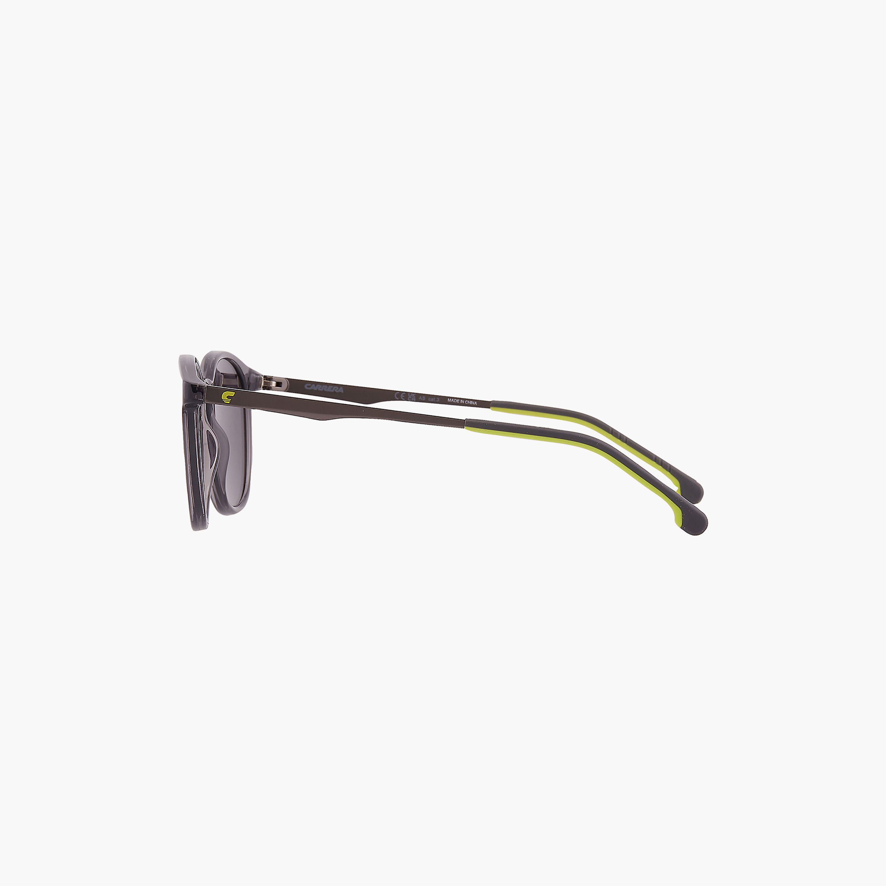 نظارات شمسية رمادية دائرية وبيضاوية للجنسين من كاريرا | CARRERA 2048T/S 3U5-men-sunglasses-image-3