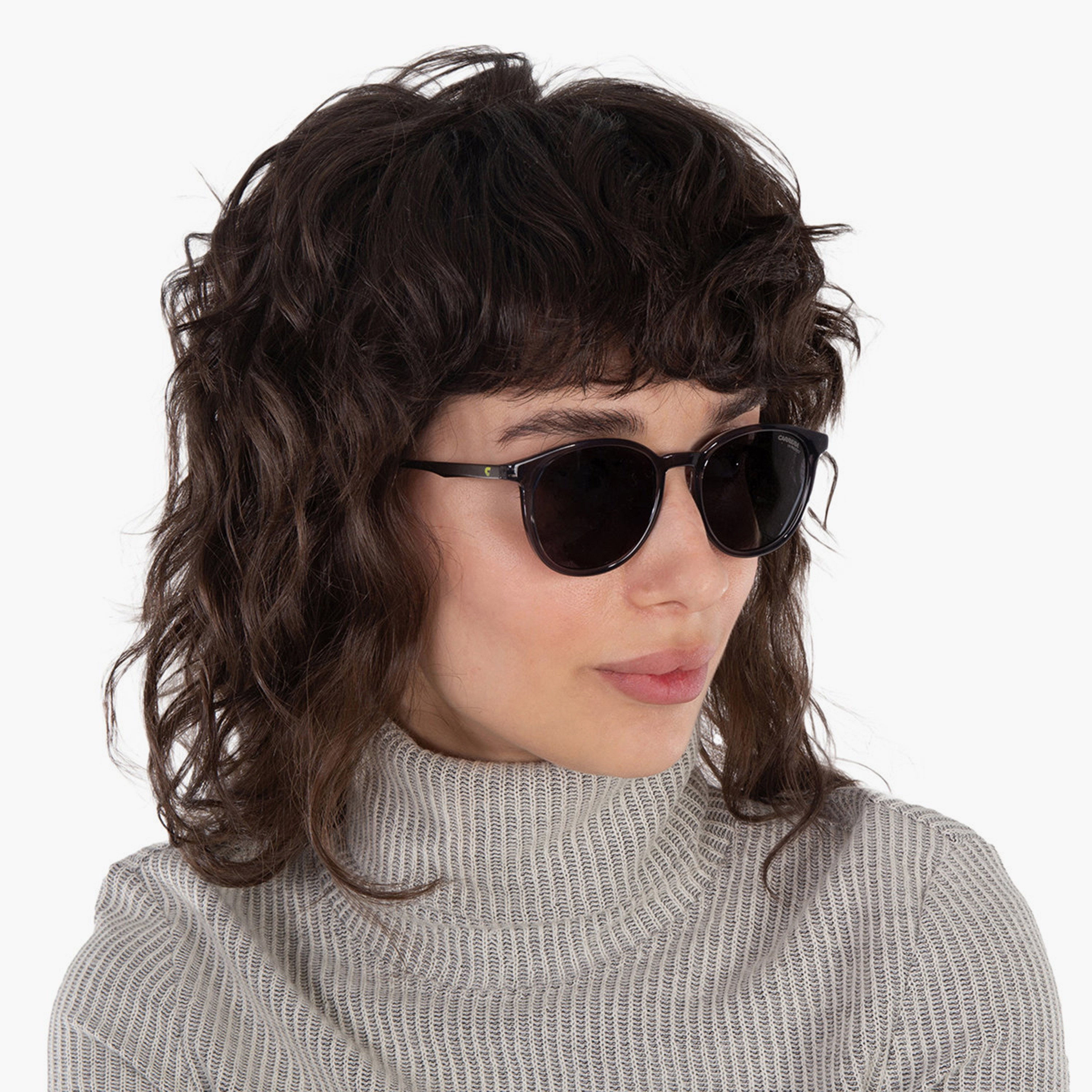 نظارات شمسية رمادية دائرية وبيضاوية للجنسين من كاريرا | CARRERA 2048T/S 3U5-men-sunglasses-image-6