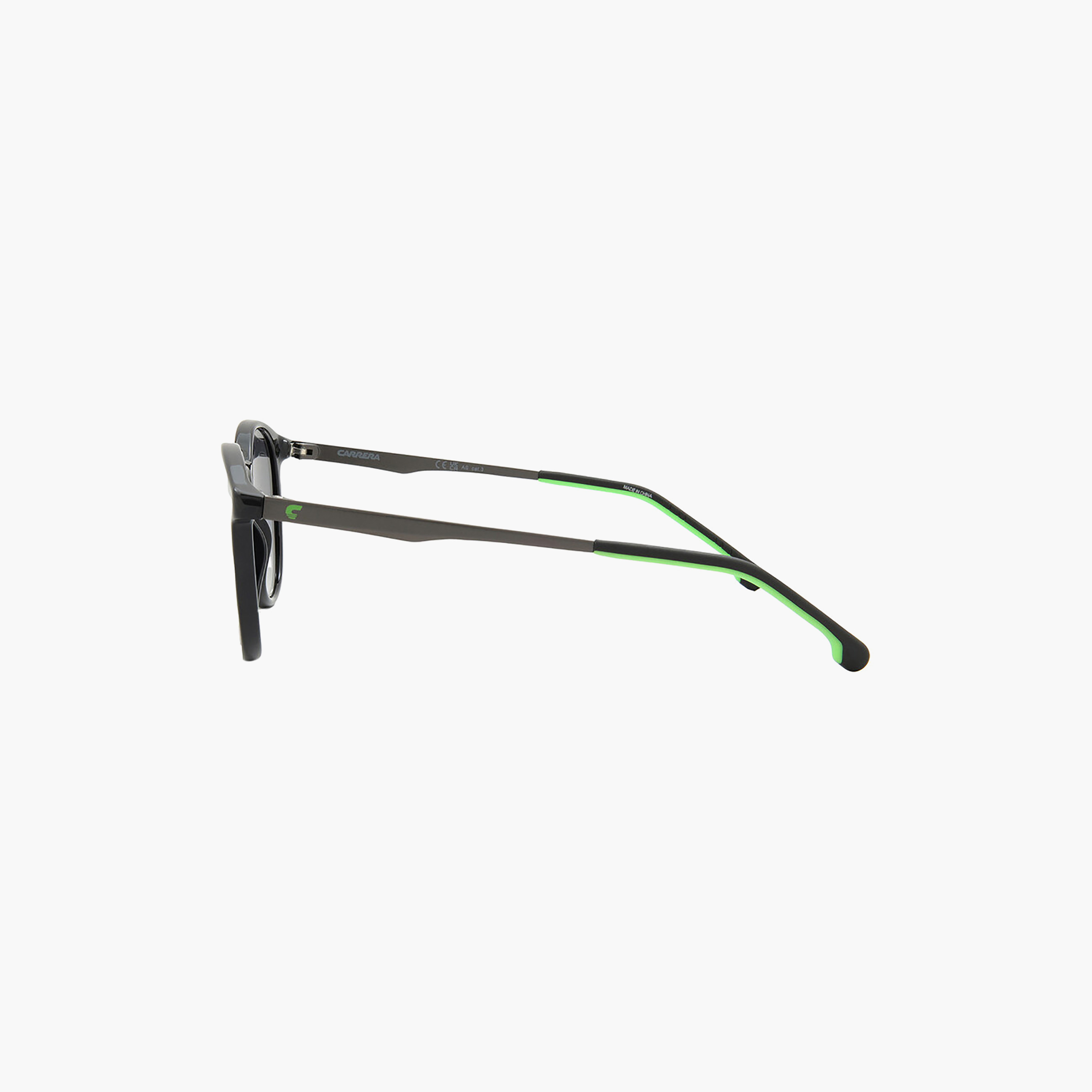 نظارات شمسية رمادية دائرية وبيضاوية للجنسين من كاريرا | CARRERA 2048T/S 7ZJ-men-sunglasses-image-2