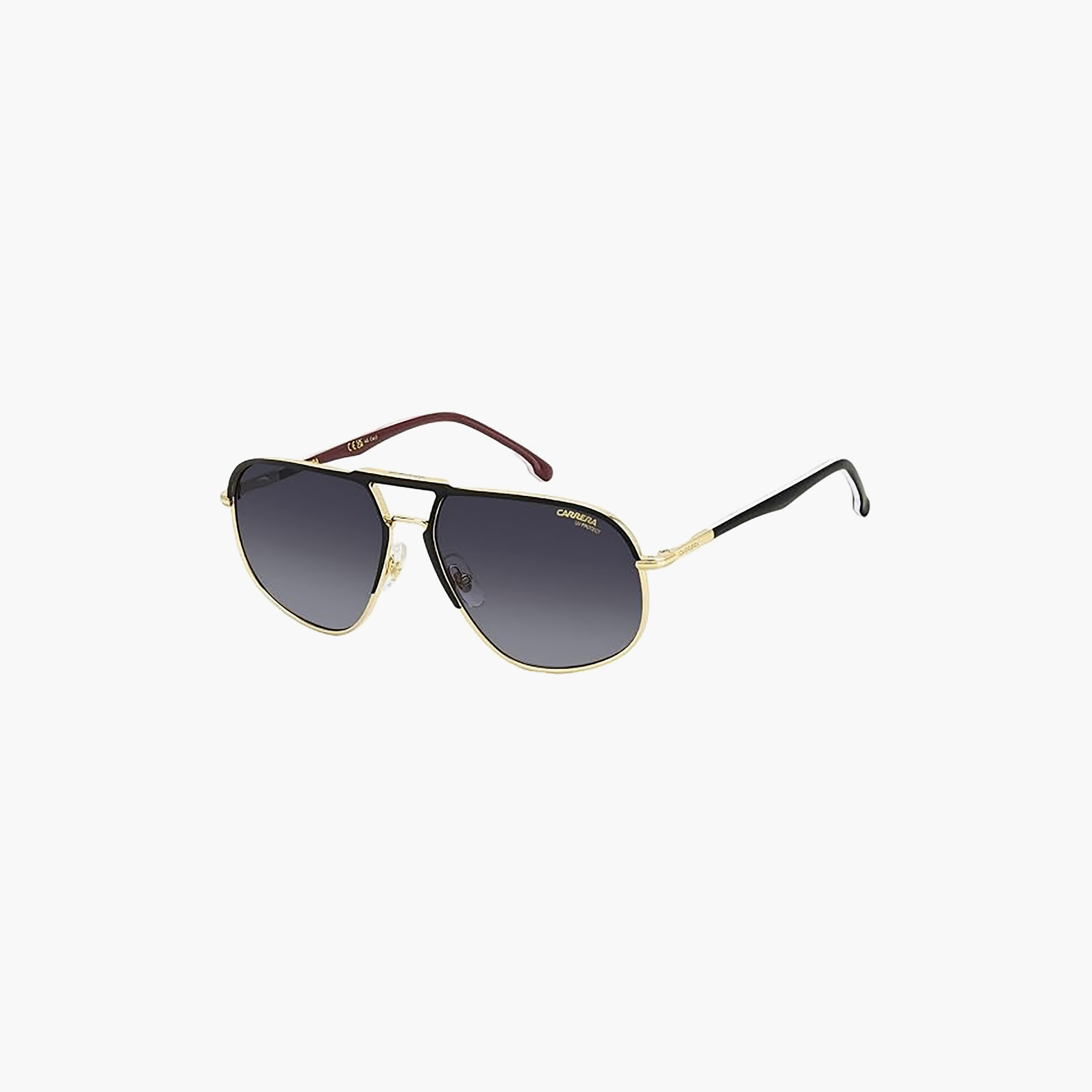 نظارات شمسية رجالية من كاريرا بتصميم طيار رمادي | كاريرا 318/S-men-sunglasses-image-1