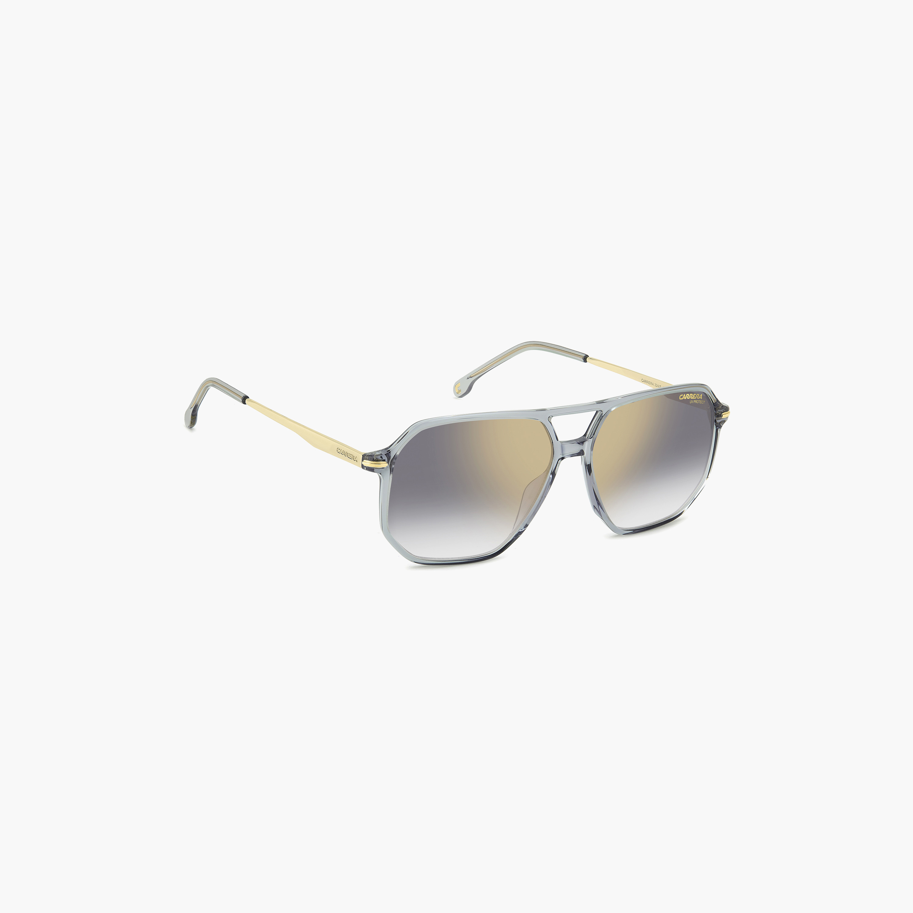 نظارات شمسية رجالية من كاريرا بتصميم طيار رمادي | CARRERA 324/S KB7-men-sunglasses-image-2