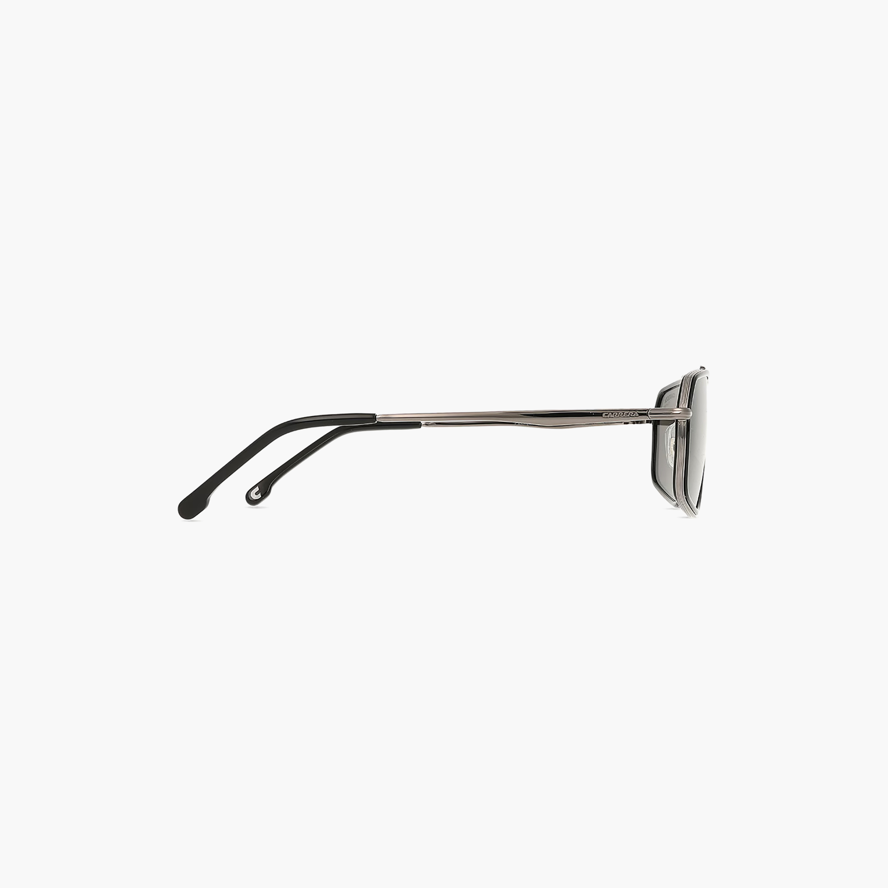 نظارات شمسية رجالية من كاريرا، بتصميم وايفارير ومربع، باللون الرمادي | كاريرا 338/S-men-sunglasses-image-3