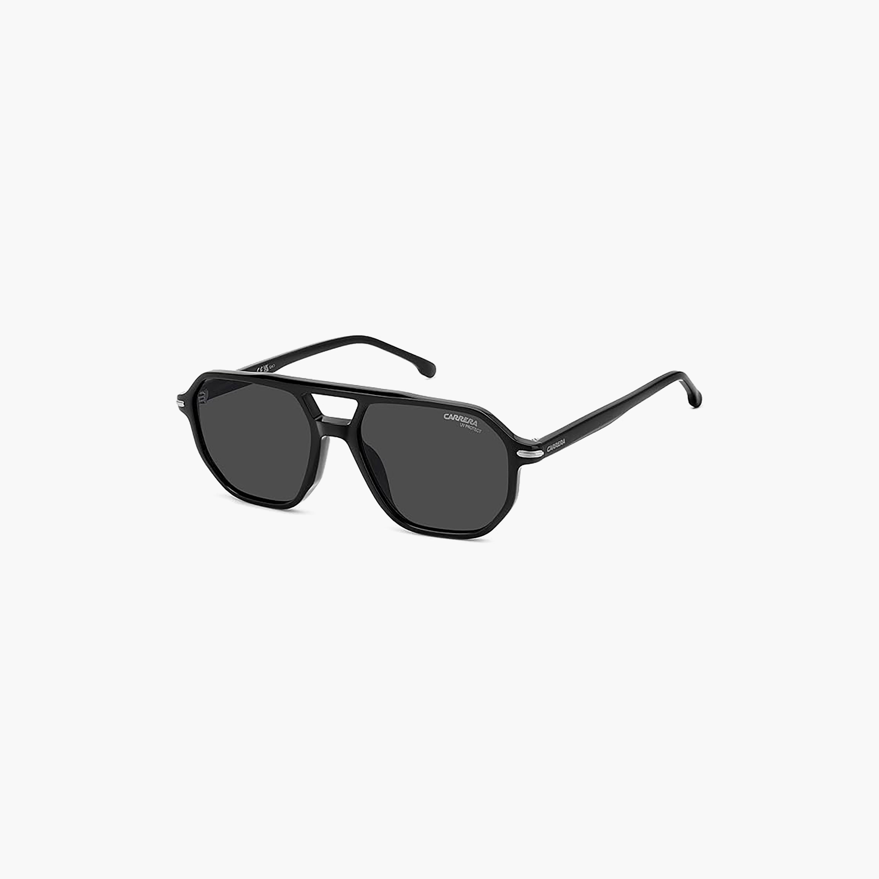 Carrera Men Square Polarized Black Sunglasses-men-sunglasses-image-1