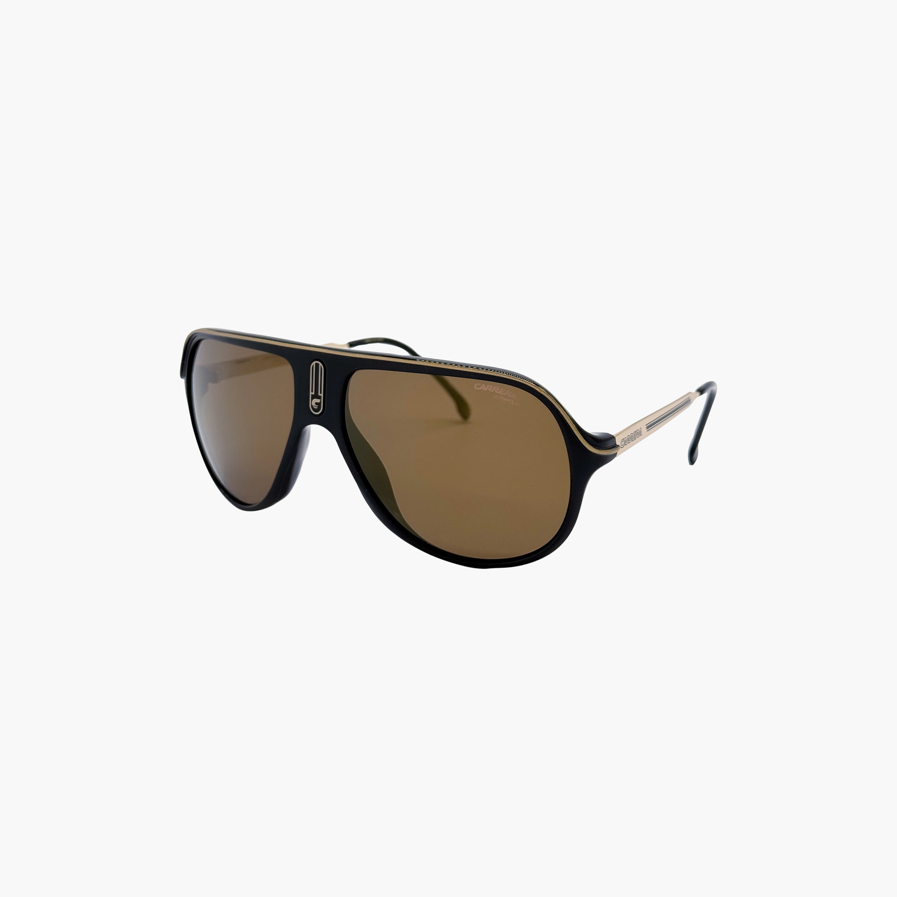 نظارات شمسية كاريرا للجنسين بتصميم طيار بني | SAFARI65/N-men-sunglasses-image-1