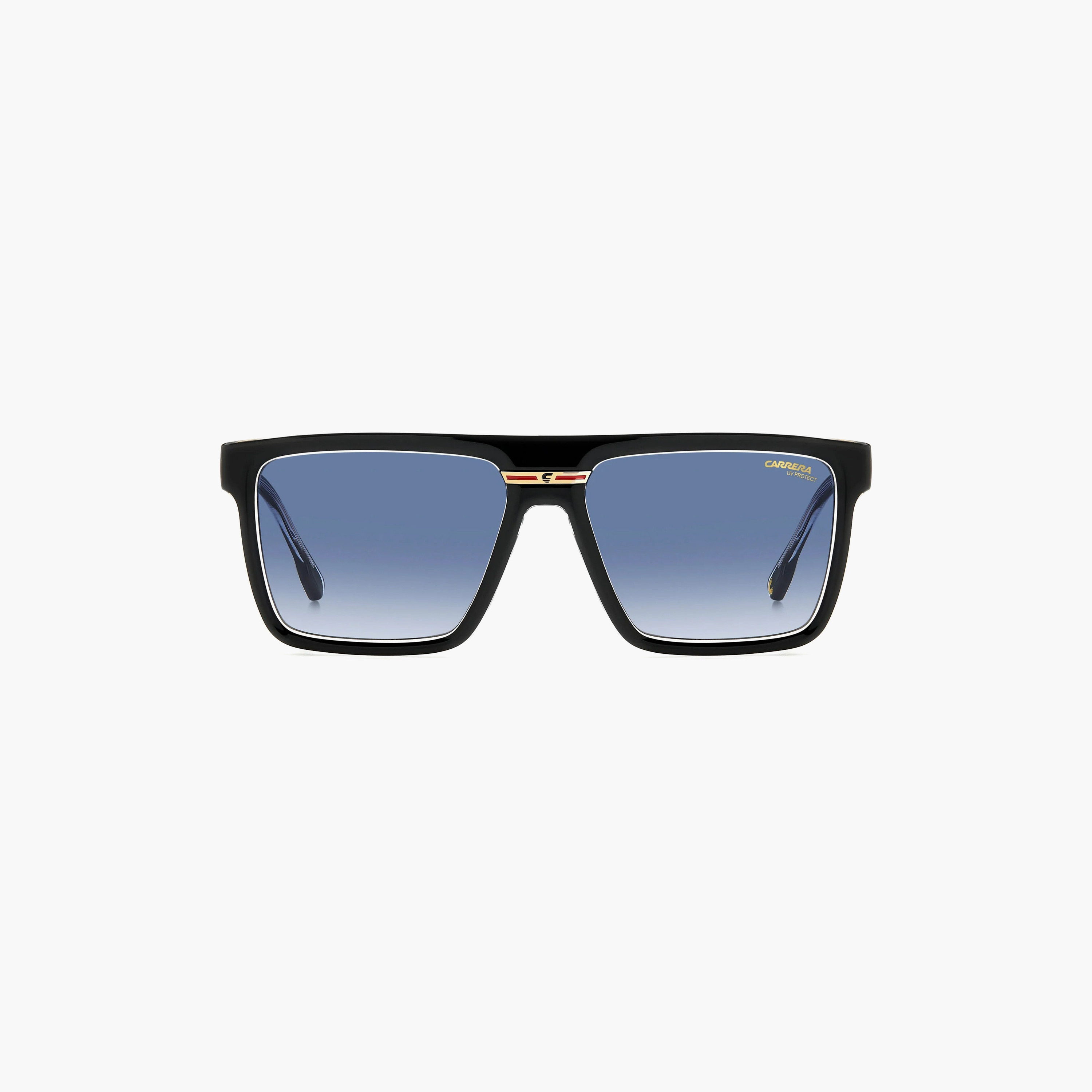 نظارات شمسية رجالية من كاريرا بتصميم وايفارير ومربع أزرق | VICTORY C 03/S 7C5-men-sunglasses-image-3