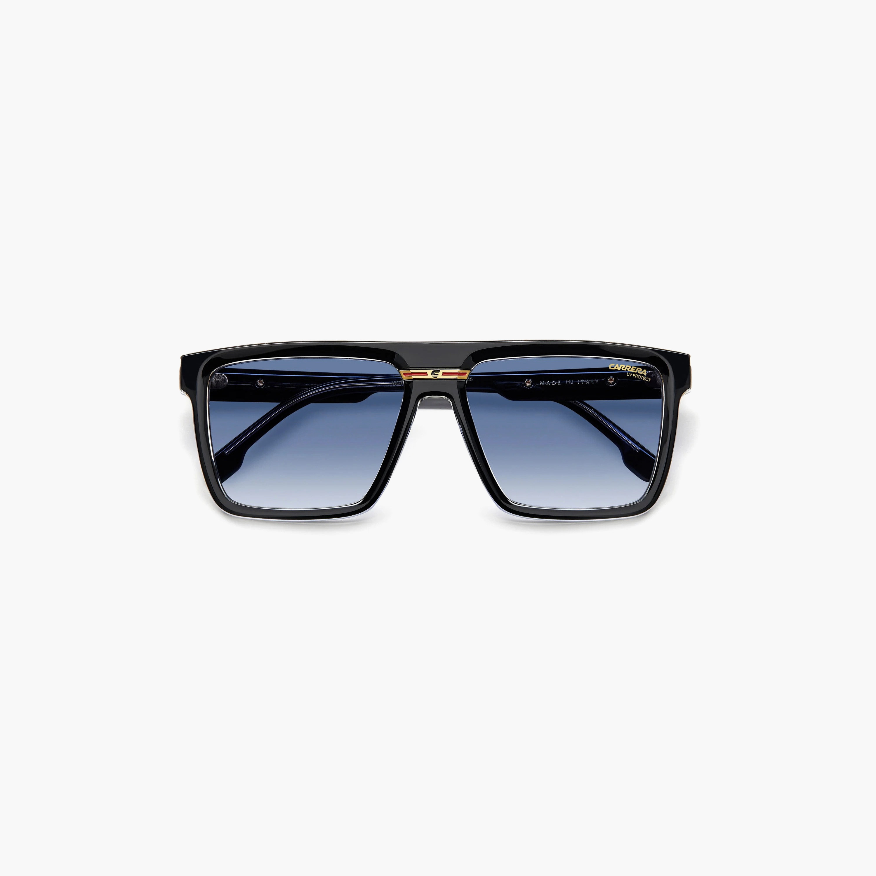 نظارات شمسية رجالية من كاريرا بتصميم وايفارير ومربع أزرق | VICTORY C 03/S 7C5-men-sunglasses-image-4