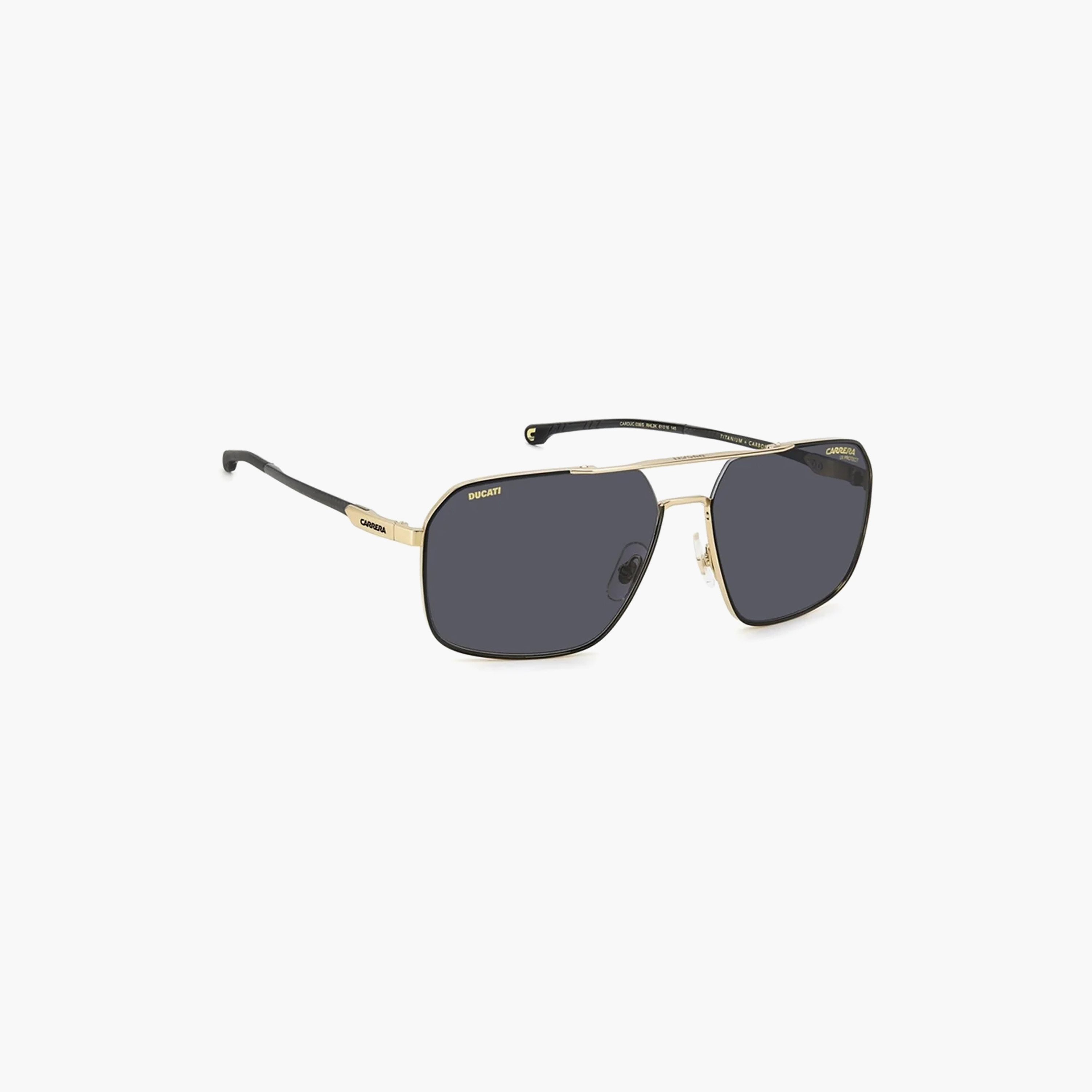 Carrera Men Aviator Black Sunglasses | CARDUC 038/S  RHL-men-sunglasses-image-4