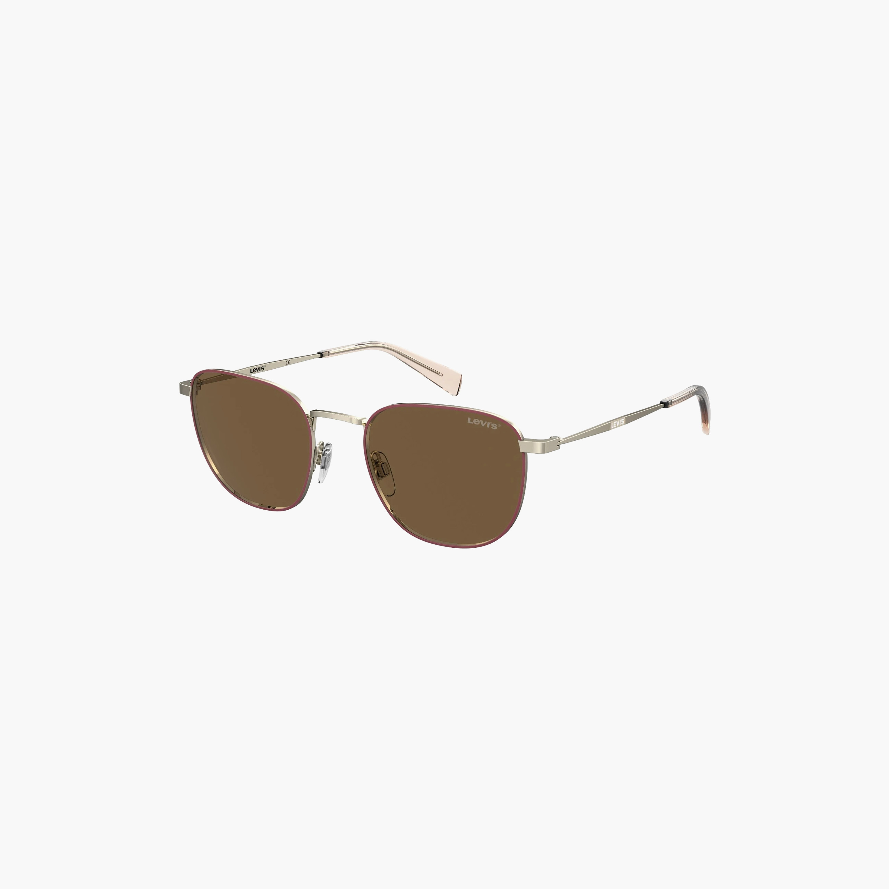 Levi's Unisex Round & Oval Brown Sunglasses | LV 1029/S-men-sunglasses-image-1