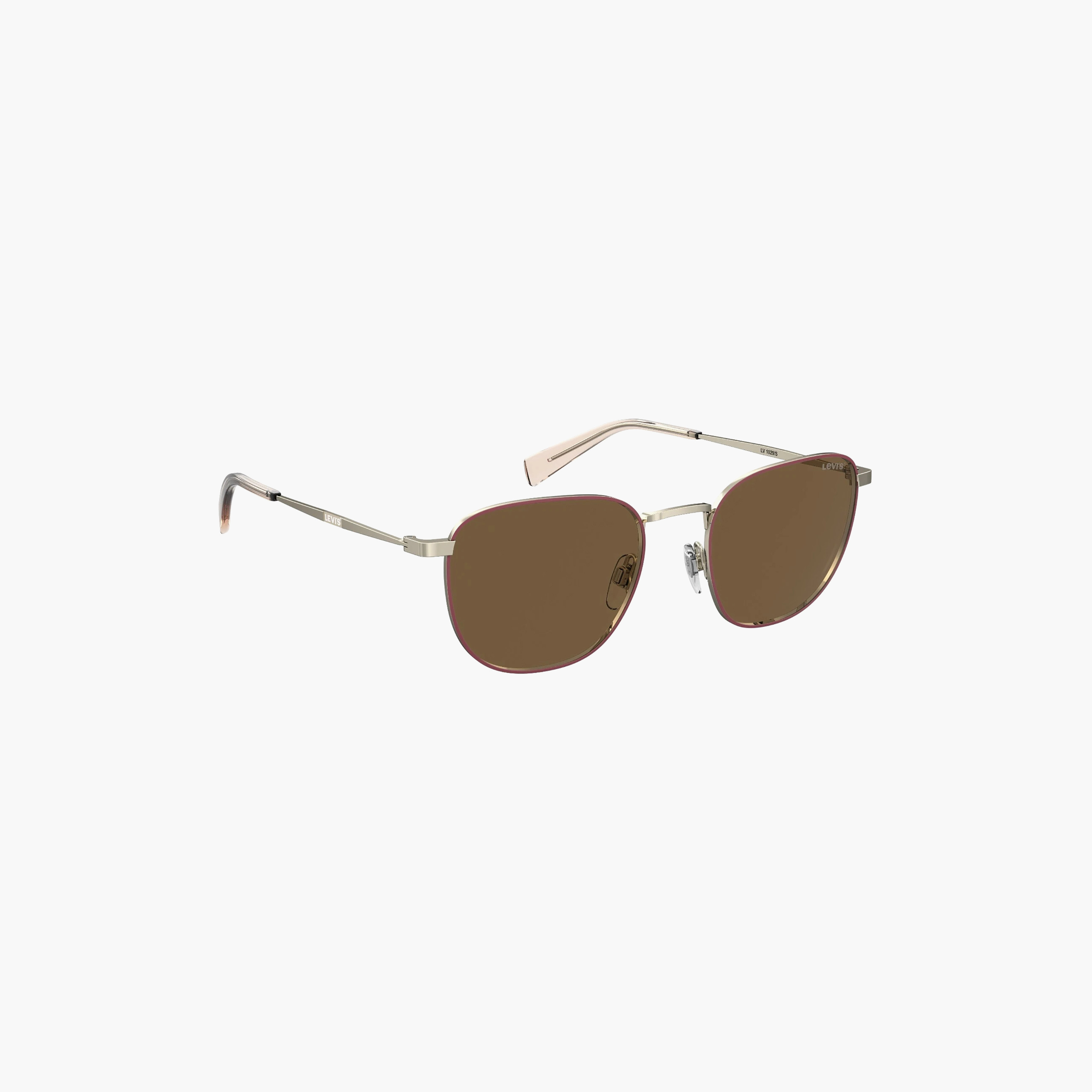 Levi's Unisex Round & Oval Brown Sunglasses | LV 1029/S-men-sunglasses-image-2