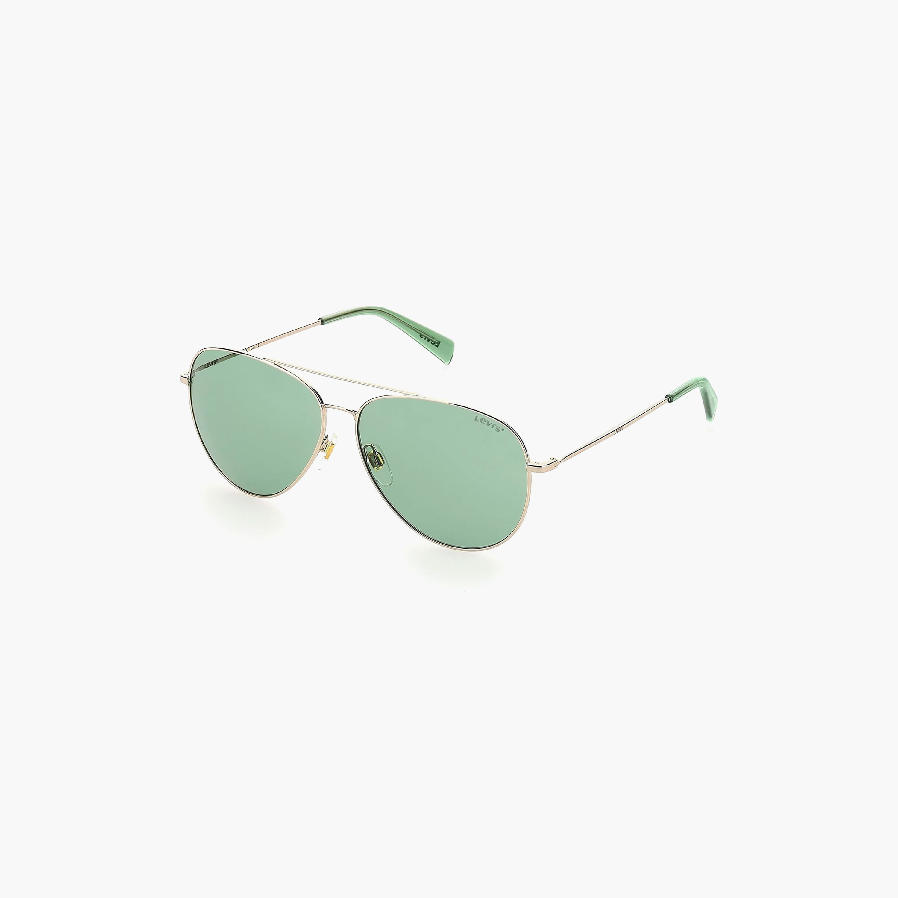 Levi's Unisex Aviator Green Sunglasses | LV 1006/S PEF QT-men-sunglasses-image-1