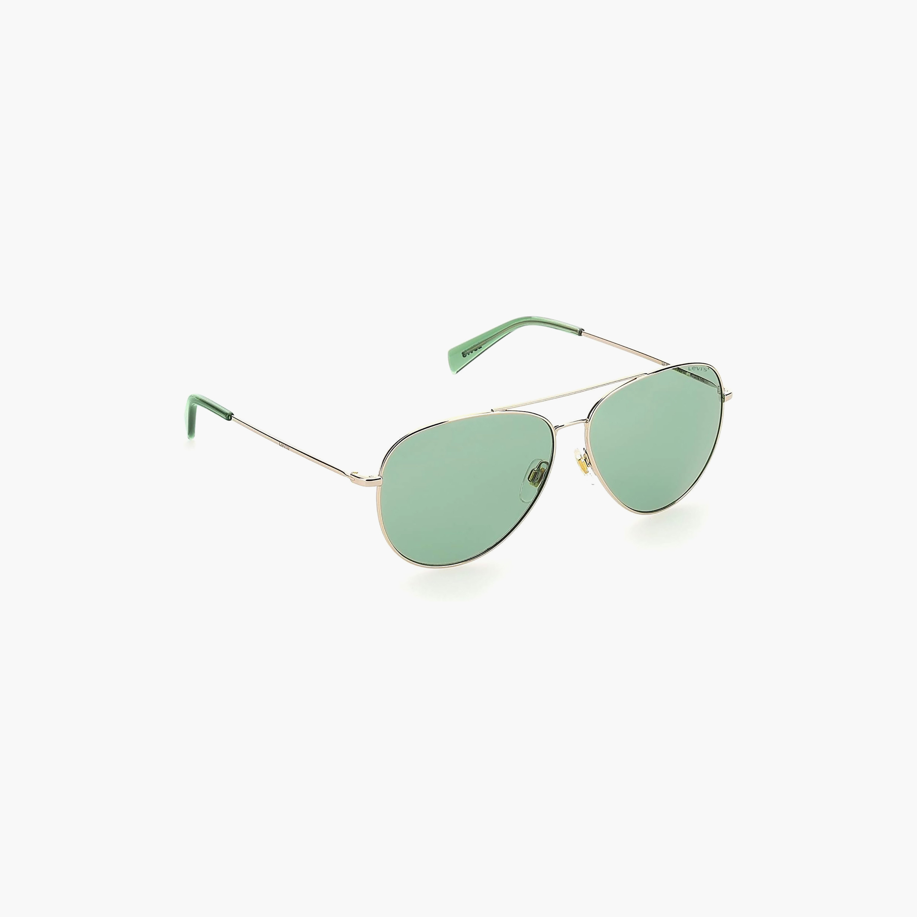 Levi's Unisex Aviator Green Sunglasses | LV 1006/S PEF QT-men-sunglasses-image-2