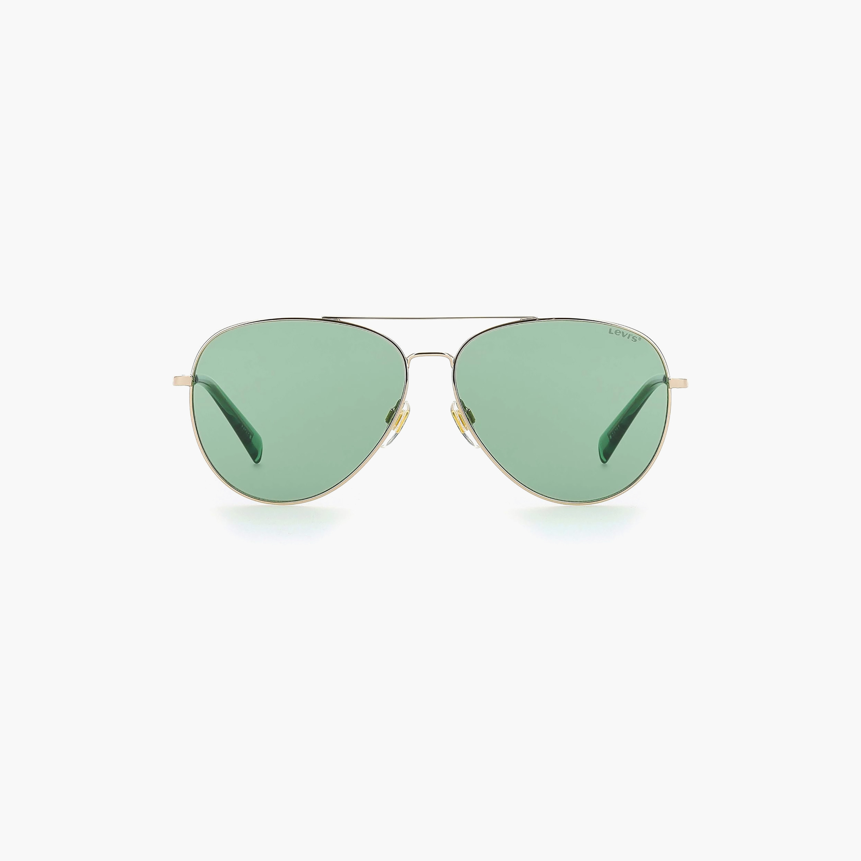 Levi's Unisex Aviator Green Sunglasses | LV 1006/S PEF QT-men-sunglasses-image-3