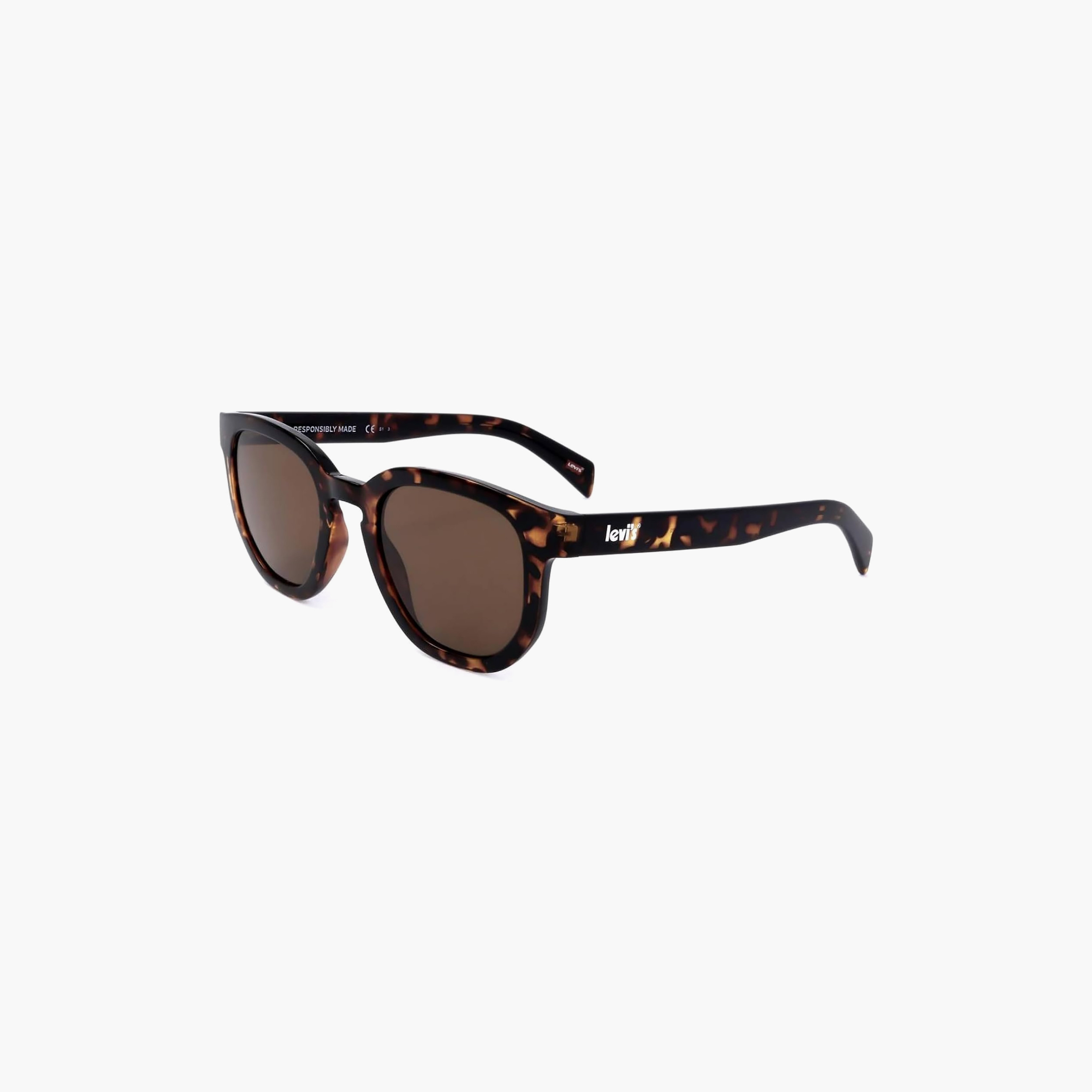 نظارات شمسية بنية اللون من ليفايز، للجنسين، دائرية وبيضاوية | LV 1022/S 086-men-sunglasses-image-1