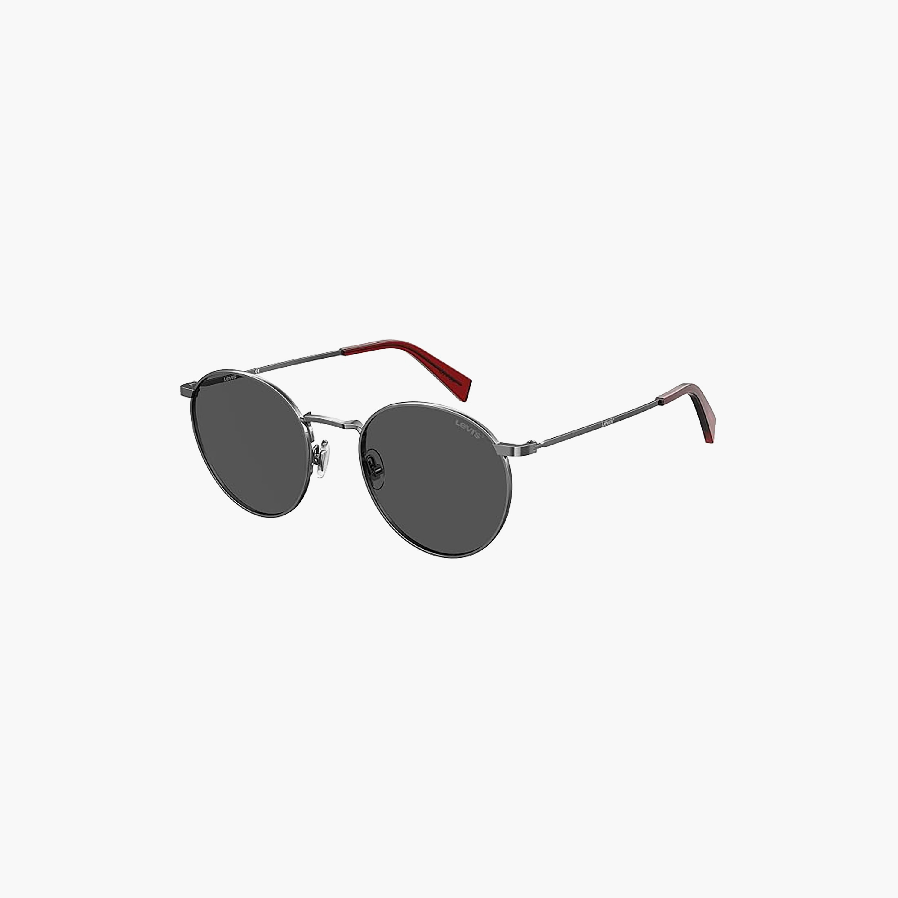 نظارات شمسية رمادية دائرية وبيضاوية للجنسين من ليفي | LV 1005/S 9N2-men-sunglasses-image-1