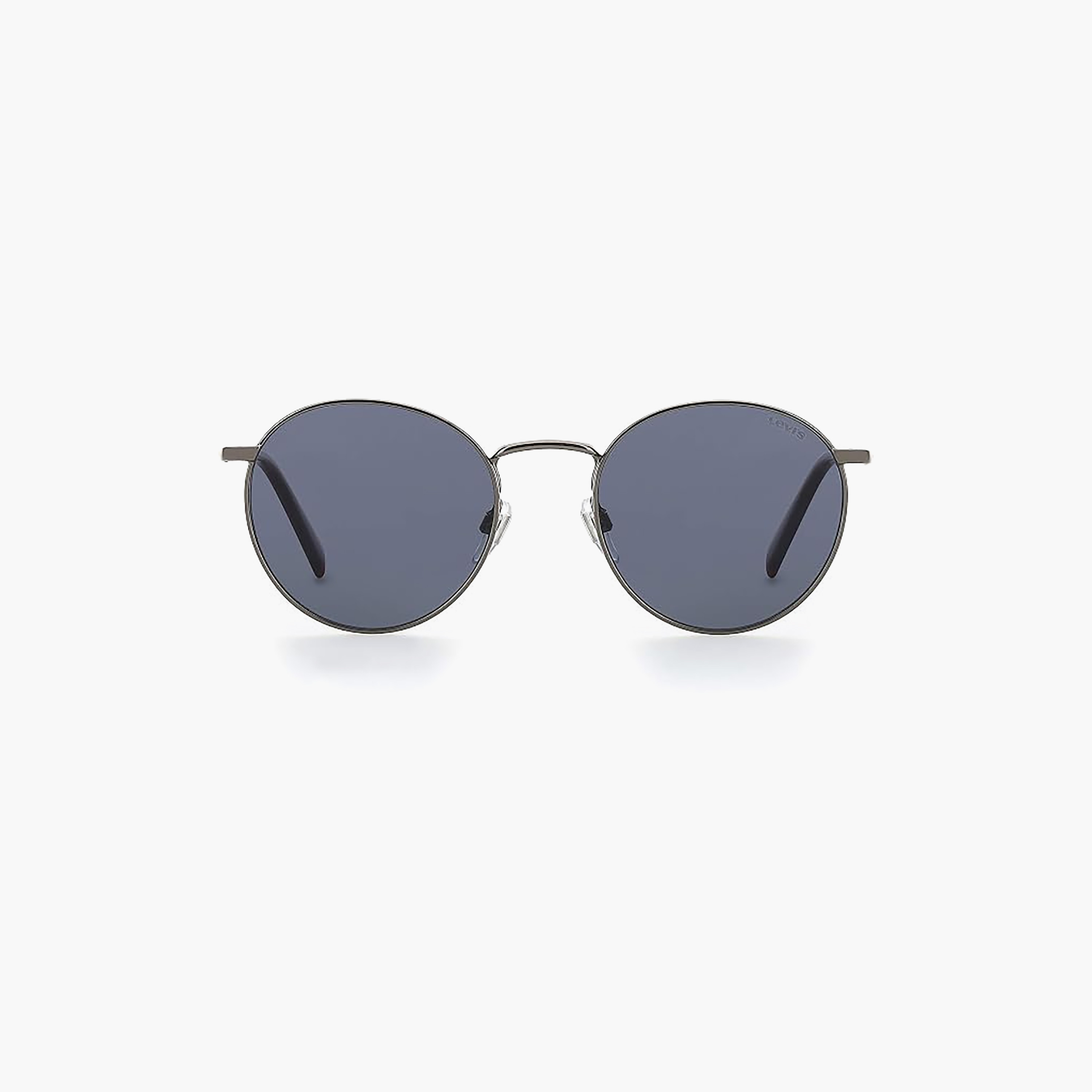 نظارات شمسية رمادية دائرية وبيضاوية للجنسين من ليفي | LV 1005/S 9N2-men-sunglasses-image-4