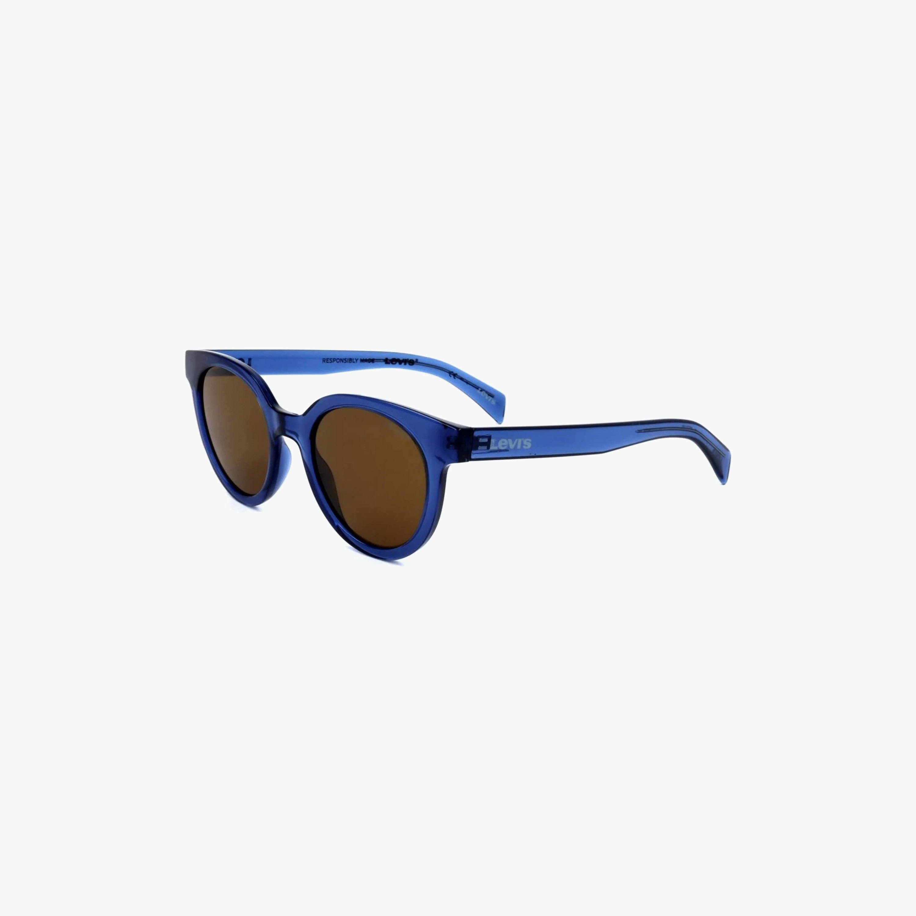 نظارات شمسية بنية اللون من ليفايز، للجنسين، دائرية وبيضاوية | LV 1009/S-men-sunglasses-image-1