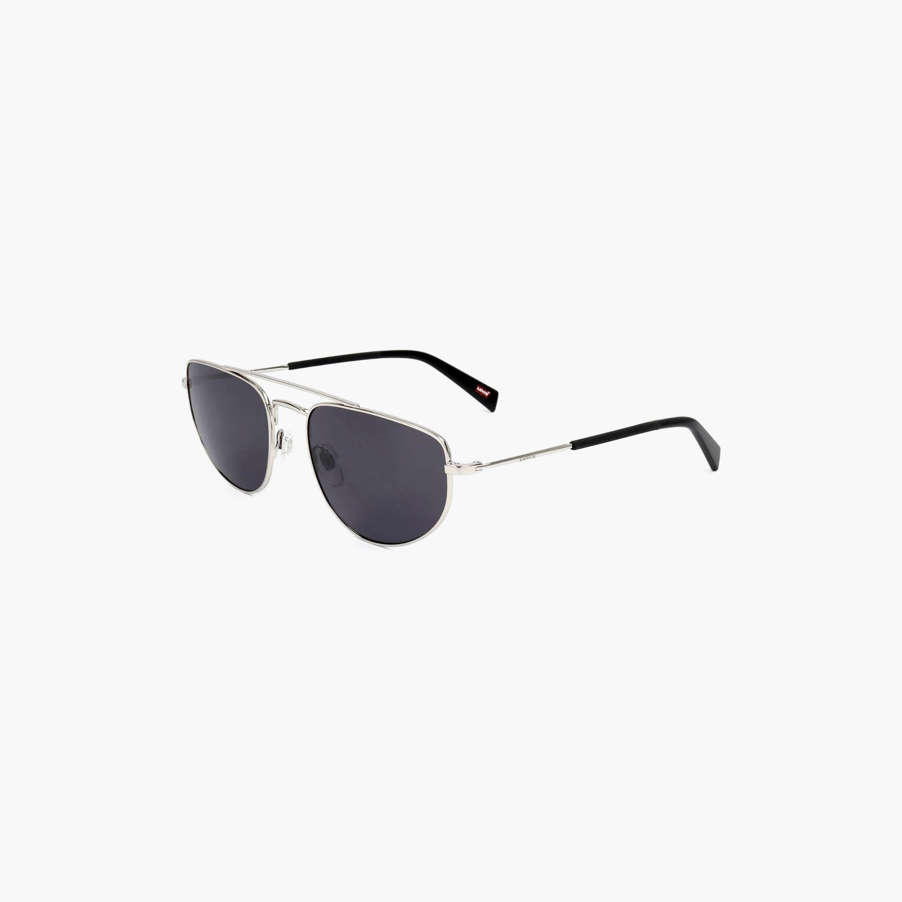 نظارات شمسية رمادية من ليفايز للجنسين بتصميم طيار | LV 1018/S 010-men-sunglasses-image-1