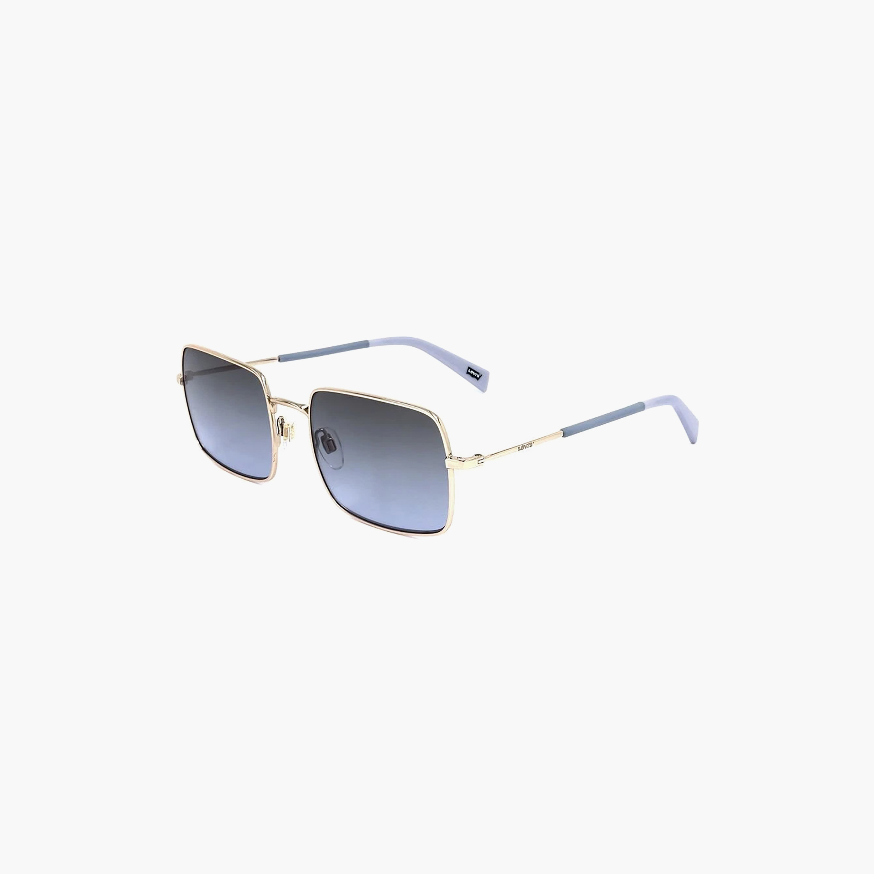 نظارات شمسية زرقاء مربعة من ليفايز للجنسين بتصميم وايفارير | LV 1019/S J5G GB-men-sunglasses-image-1
