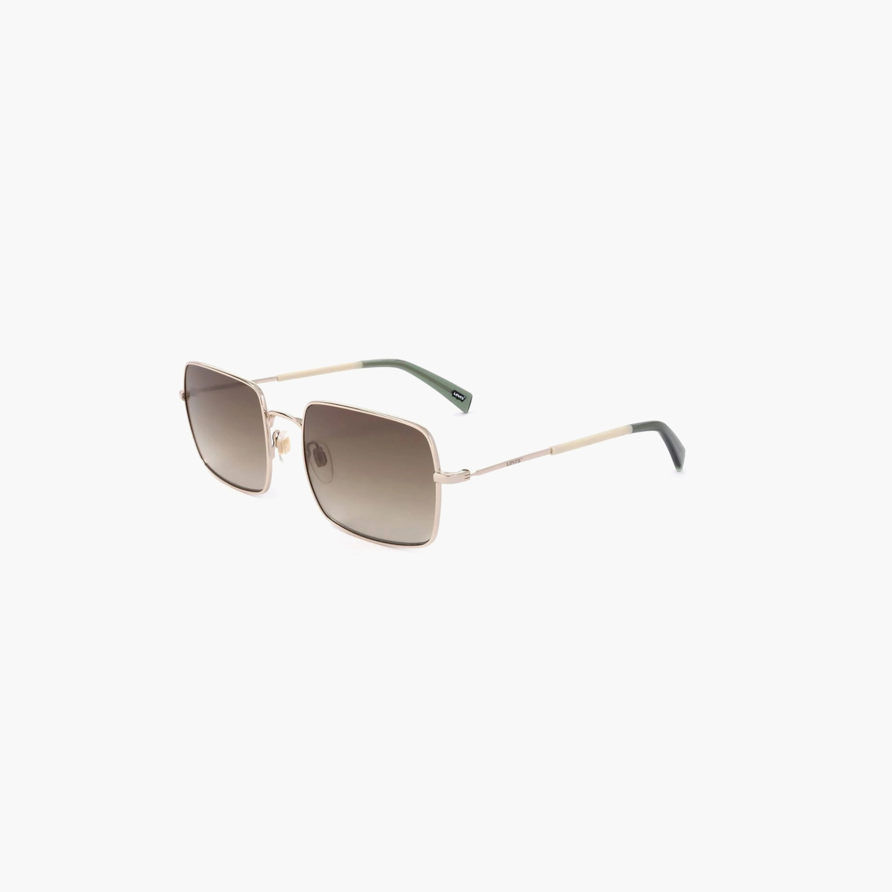 نظارات شمسية بنية مربعة من ليفايز للجنسين | LV 1019/S J5G-men-sunglasses-image-1