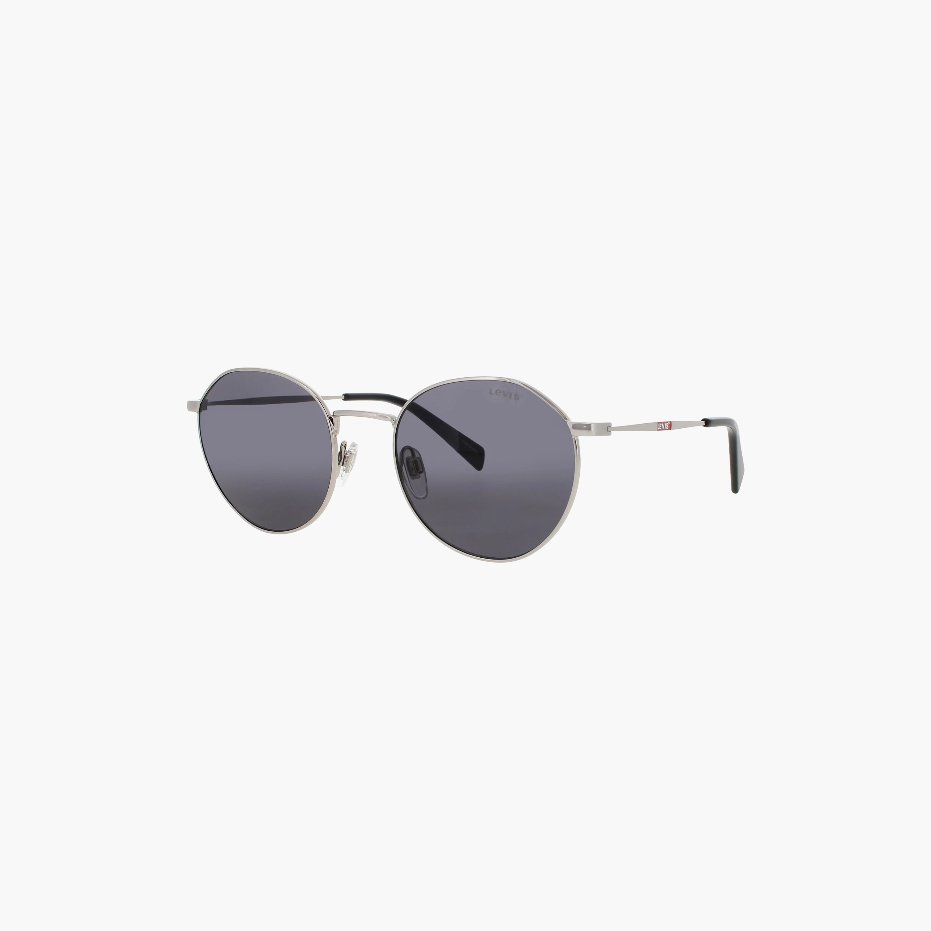 نظارات شمسية رمادية دائرية وبيضاوية للجنسين من ليفي | LV 1028/S 010-men-sunglasses-image-1