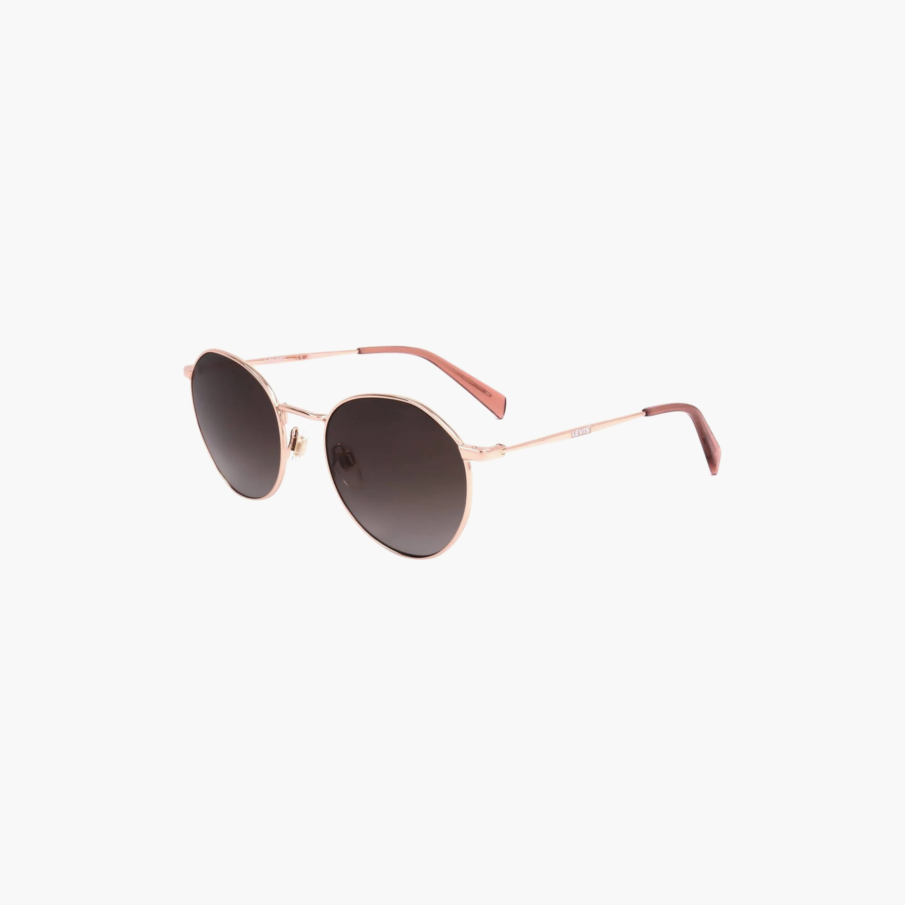 نظارات شمسية رمادية دائرية وبيضاوية للجنسين من ليفي | LV 1028/S DDB-men-sunglasses-image-1