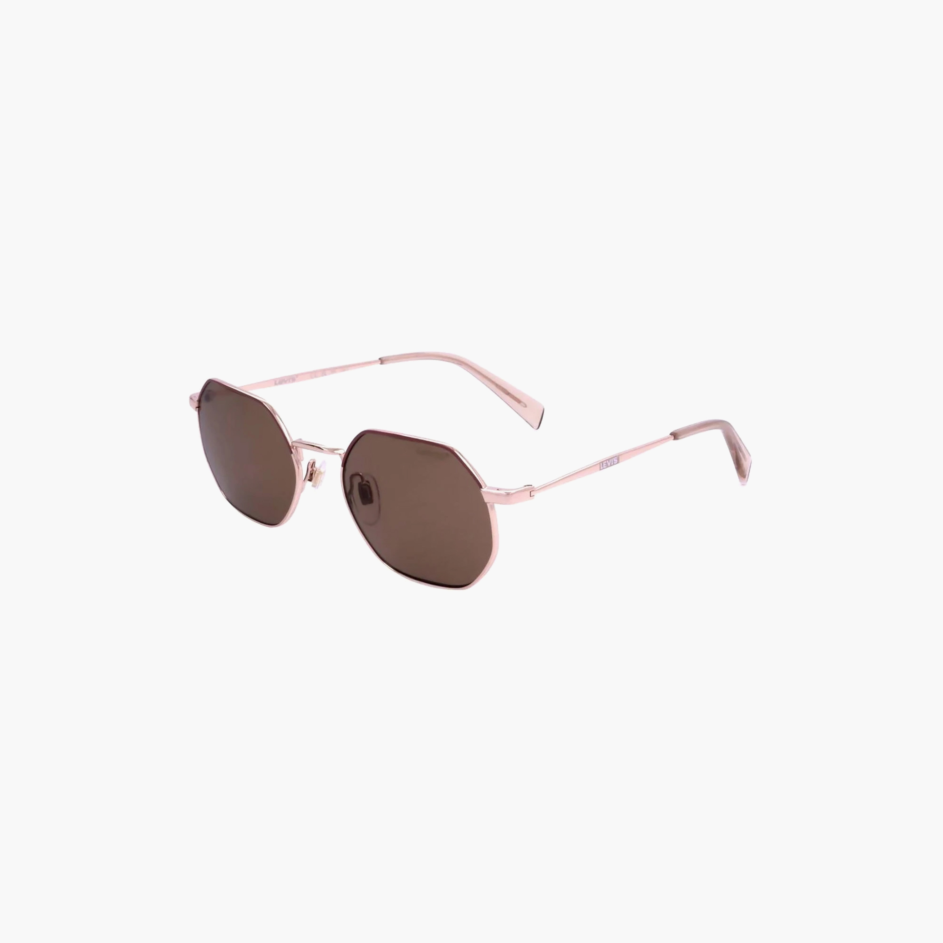 نظارات شمسية بنية اللون من ليفايز، للجنسين، دائرية وبيضاوية | LV 1030/S 12L-men-sunglasses-image-1