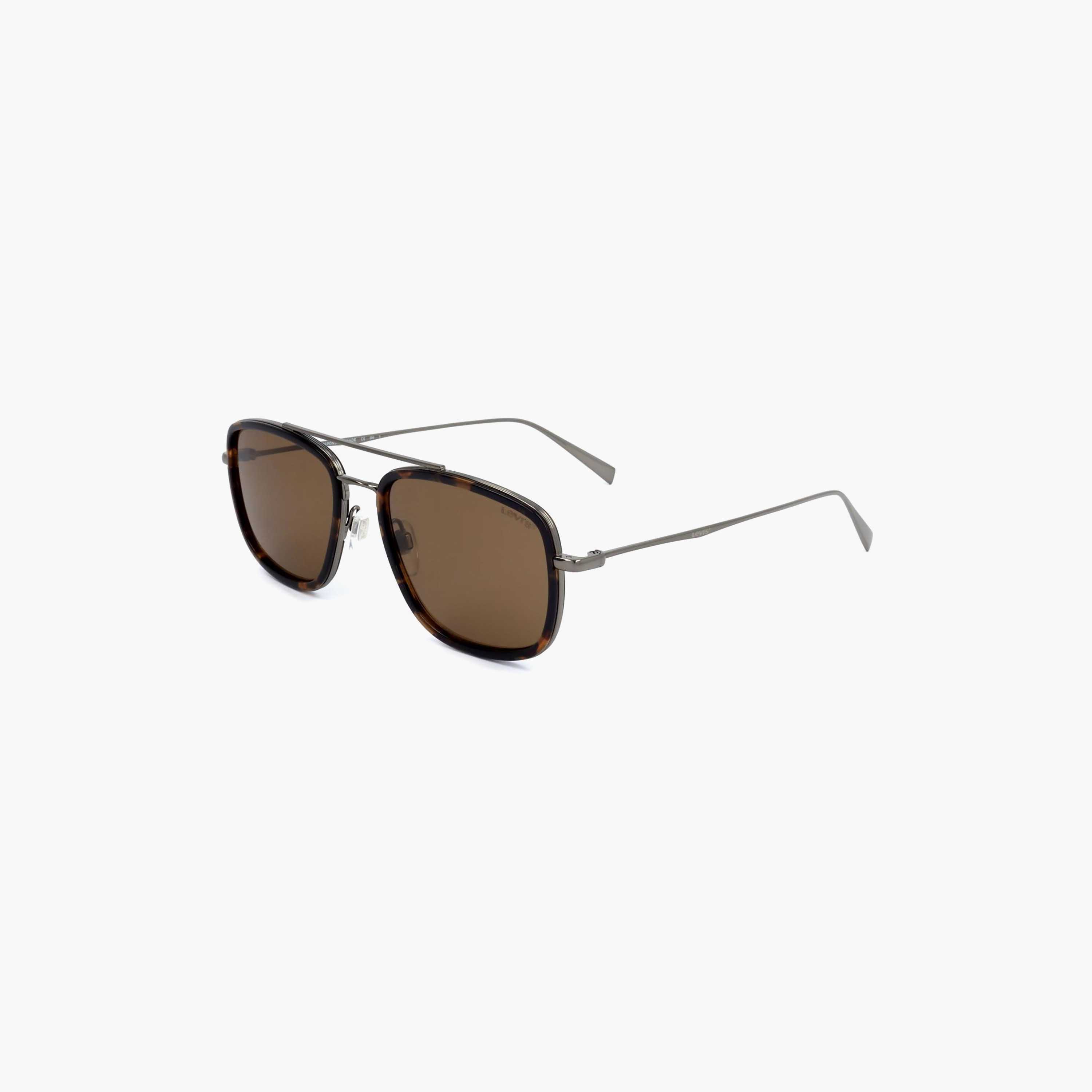 نظارات شمسية رجالية من ليفايز بتصميم طيار بني | LV 5003/S-men-sunglasses-image-1