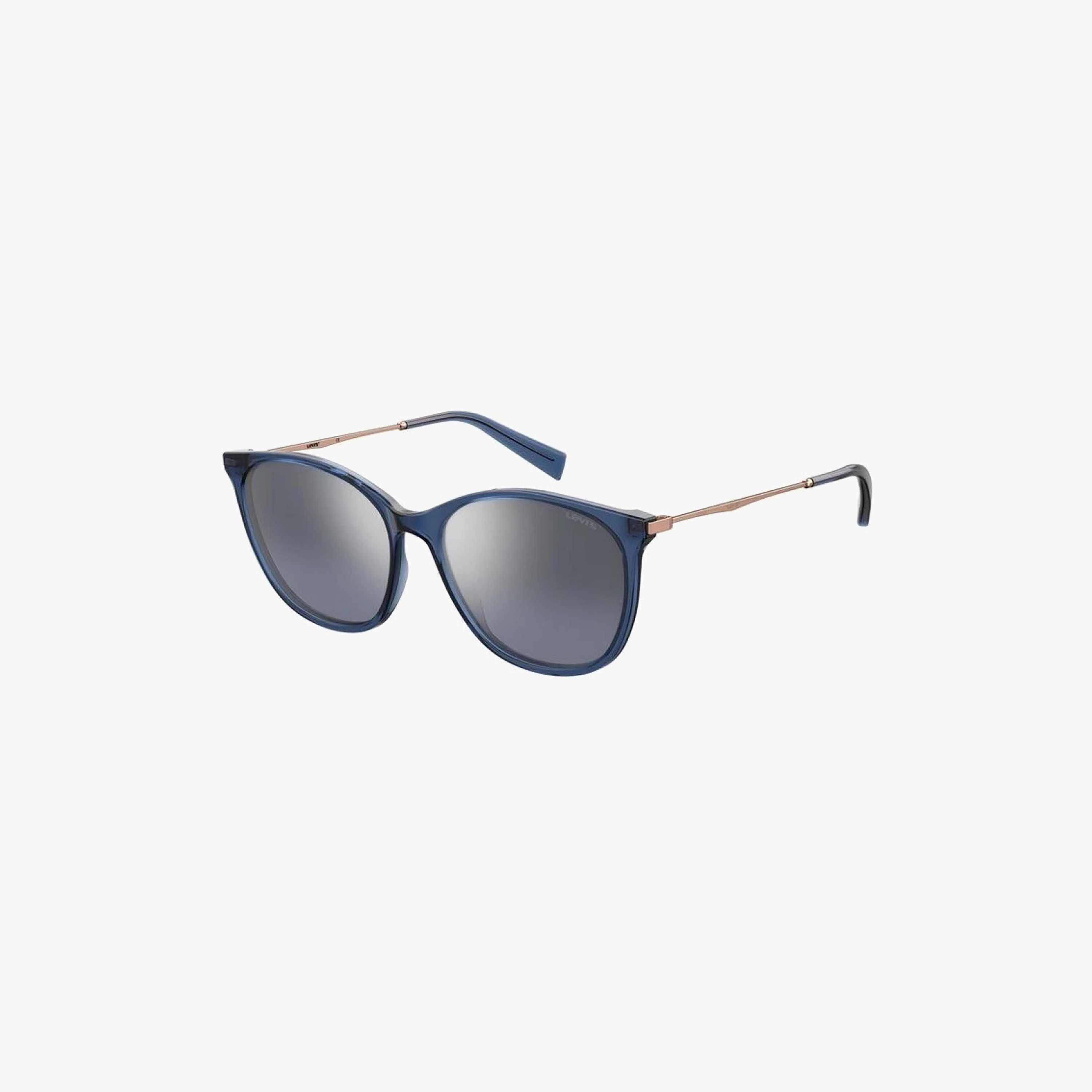 نظارات شمسية نسائية من ليفايز بتصميم عين القطة باللون الأزرق | LV 5006/S PJP-women-sunglasses-image-1