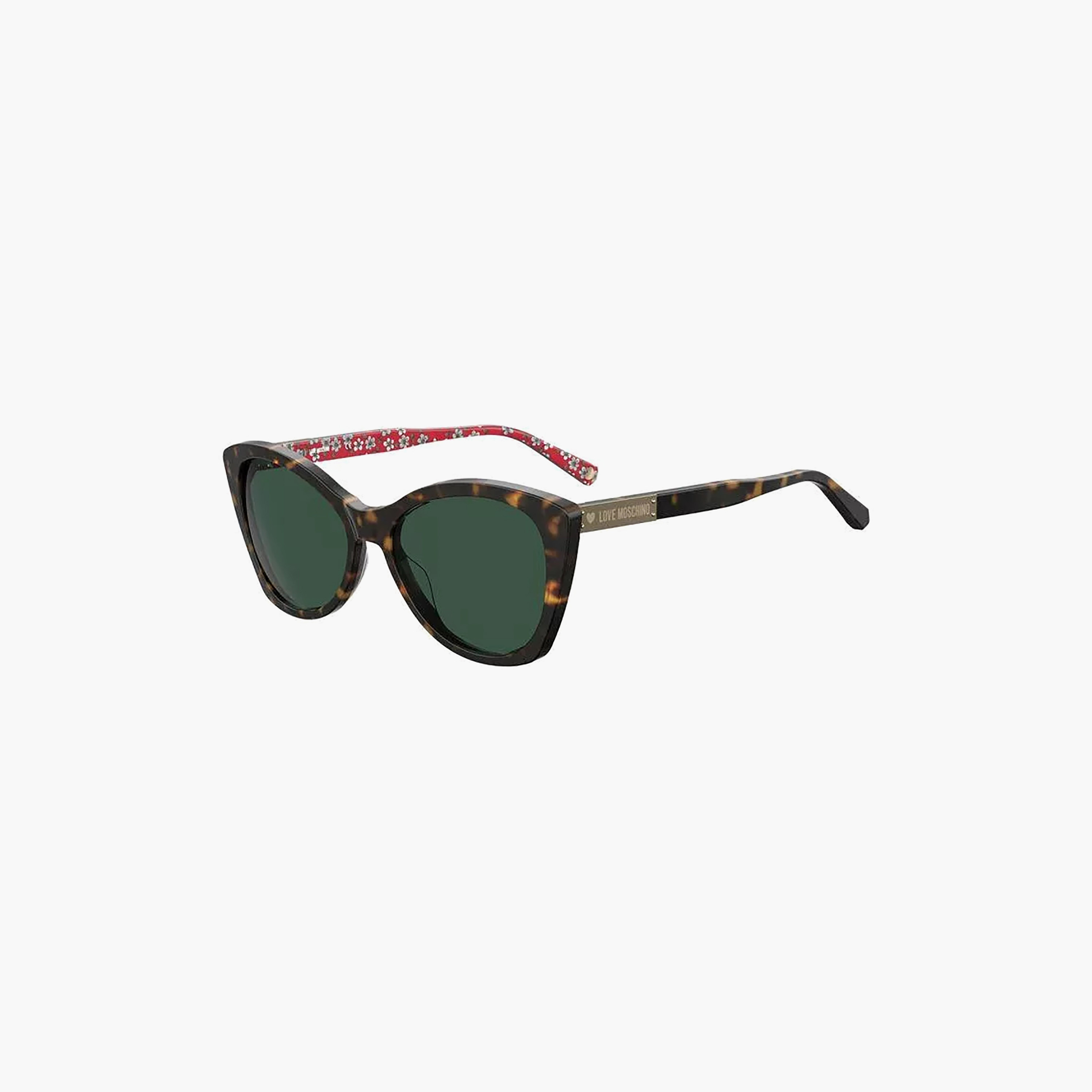 Love Moschino Women Cat Eye Green Sunglasses | MOL031/S-women-sunglasses-image-1