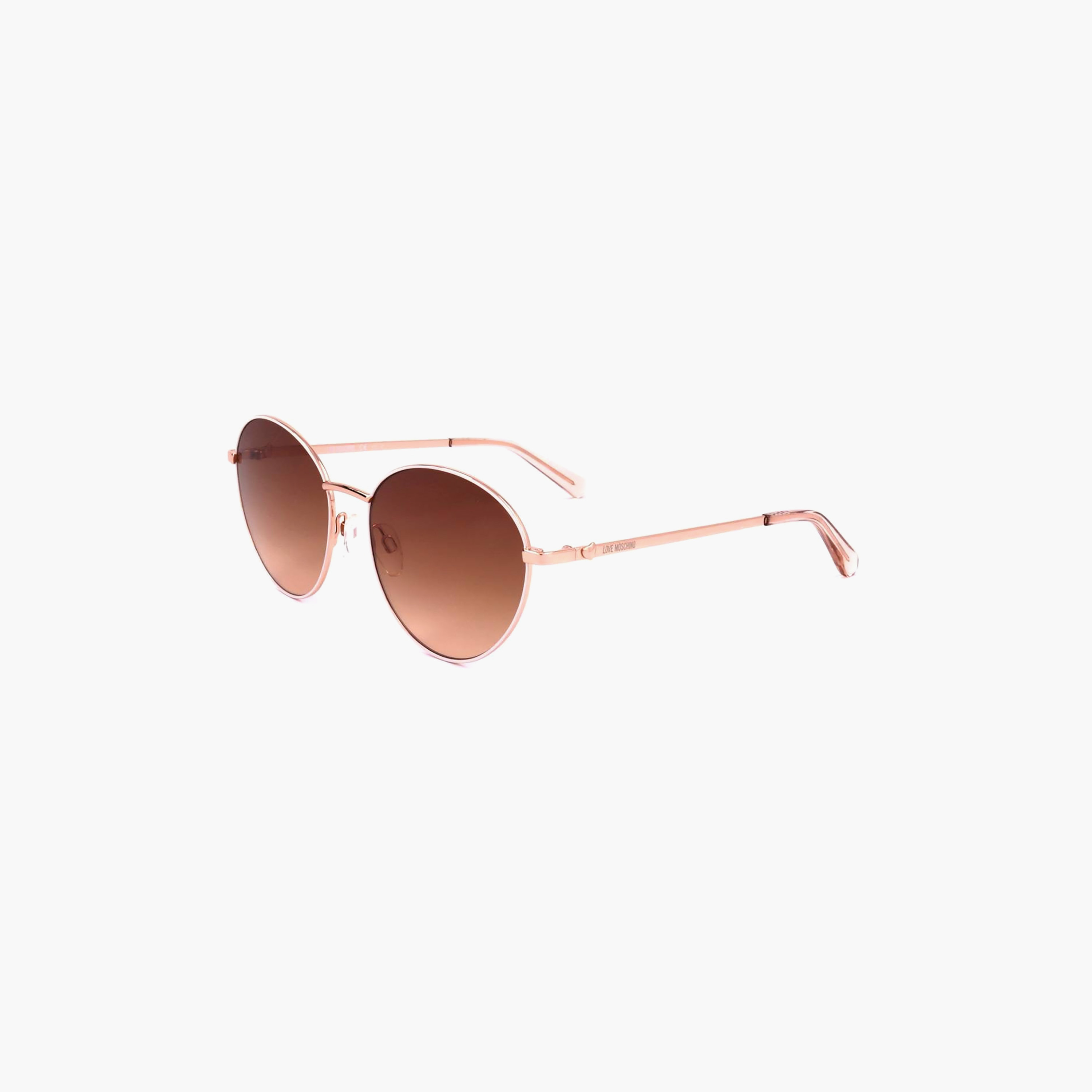 Love Moschino Women Round & Oval Pink Sunglasses | MOL038/S 35J-women-sunglasses-image-1