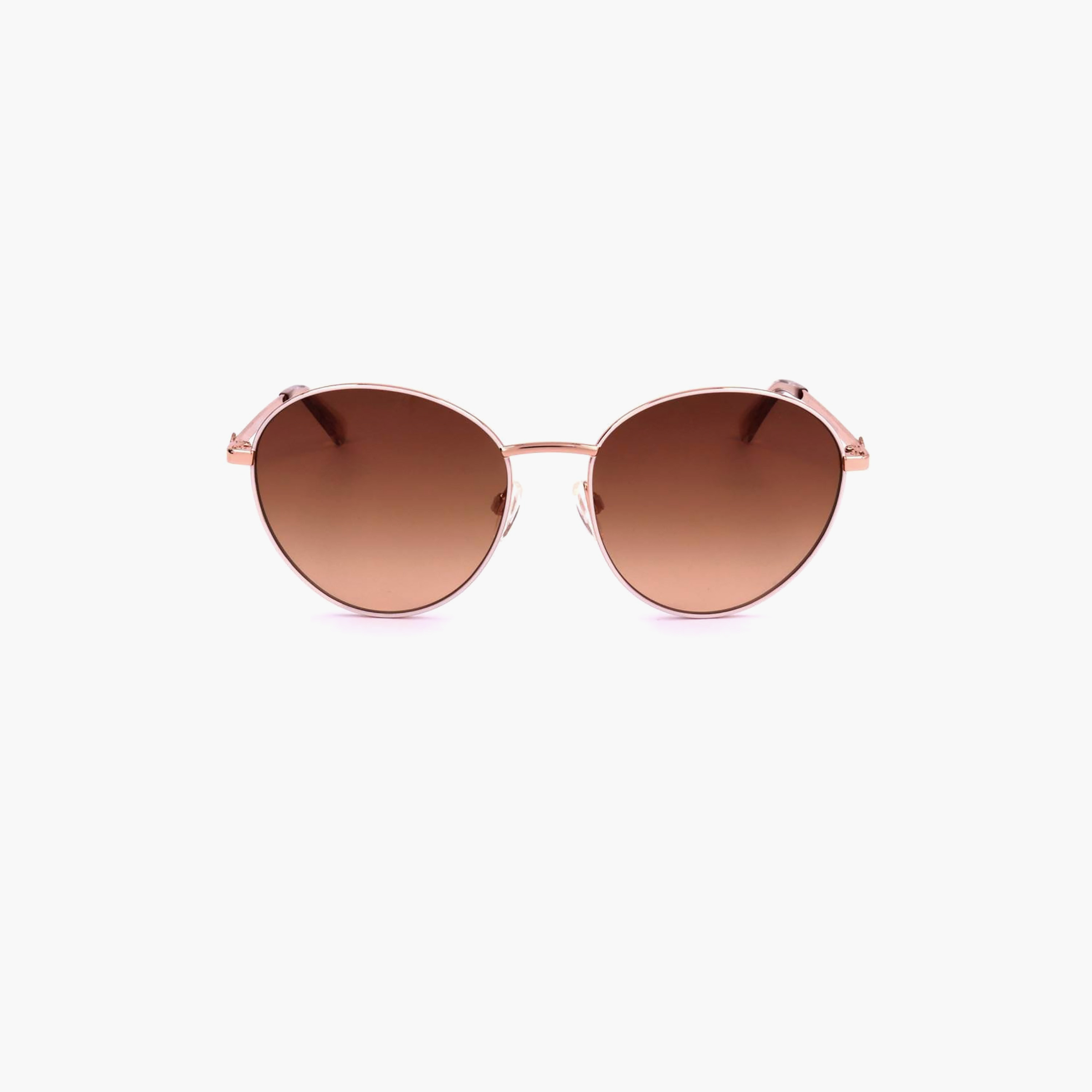 Love Moschino Women Round & Oval Pink Sunglasses | MOL038/S 35J-women-sunglasses-image-3