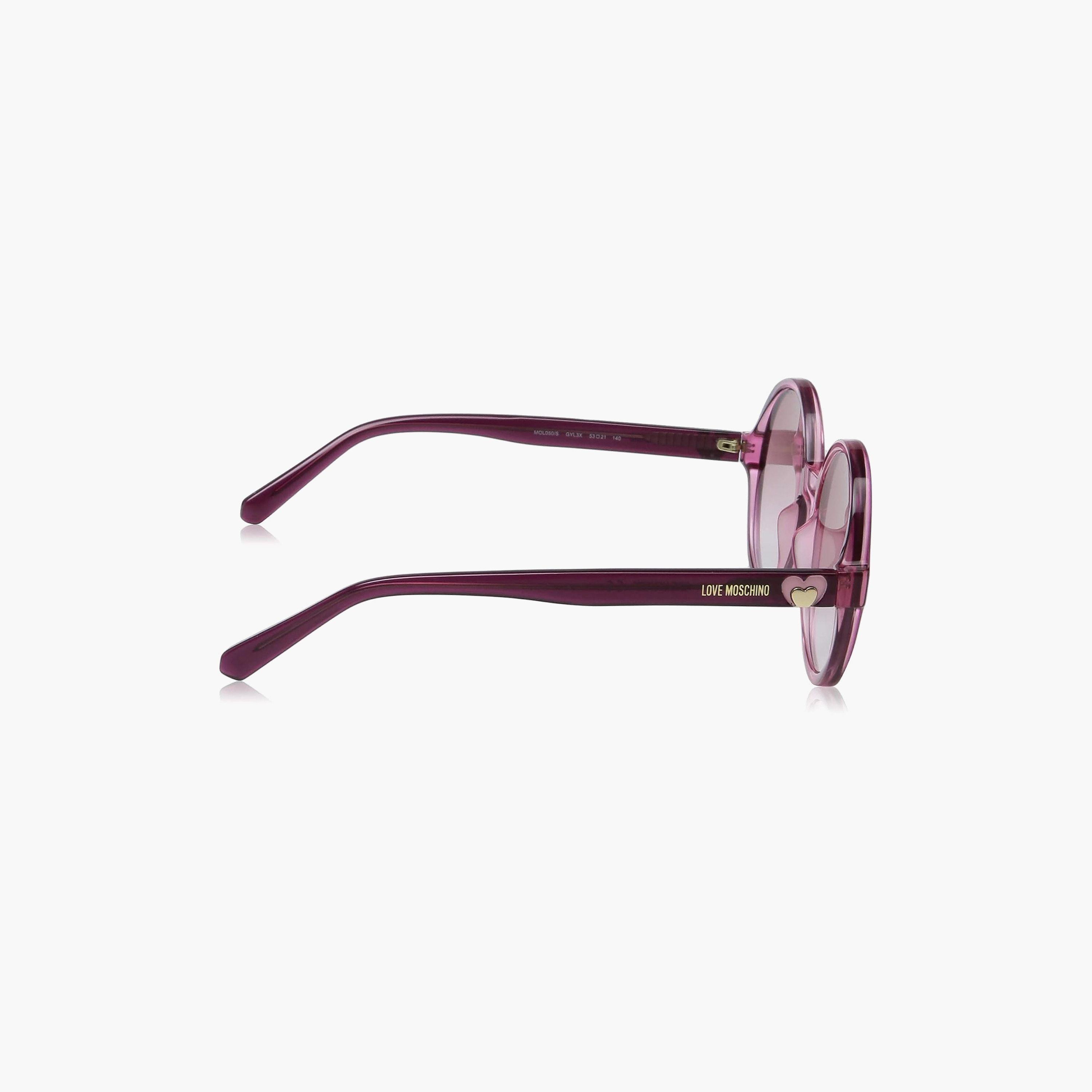 Love Moschino Women Round & Oval Pink Sunglasses | MOL050/S GYL-women-sunglasses-image-2