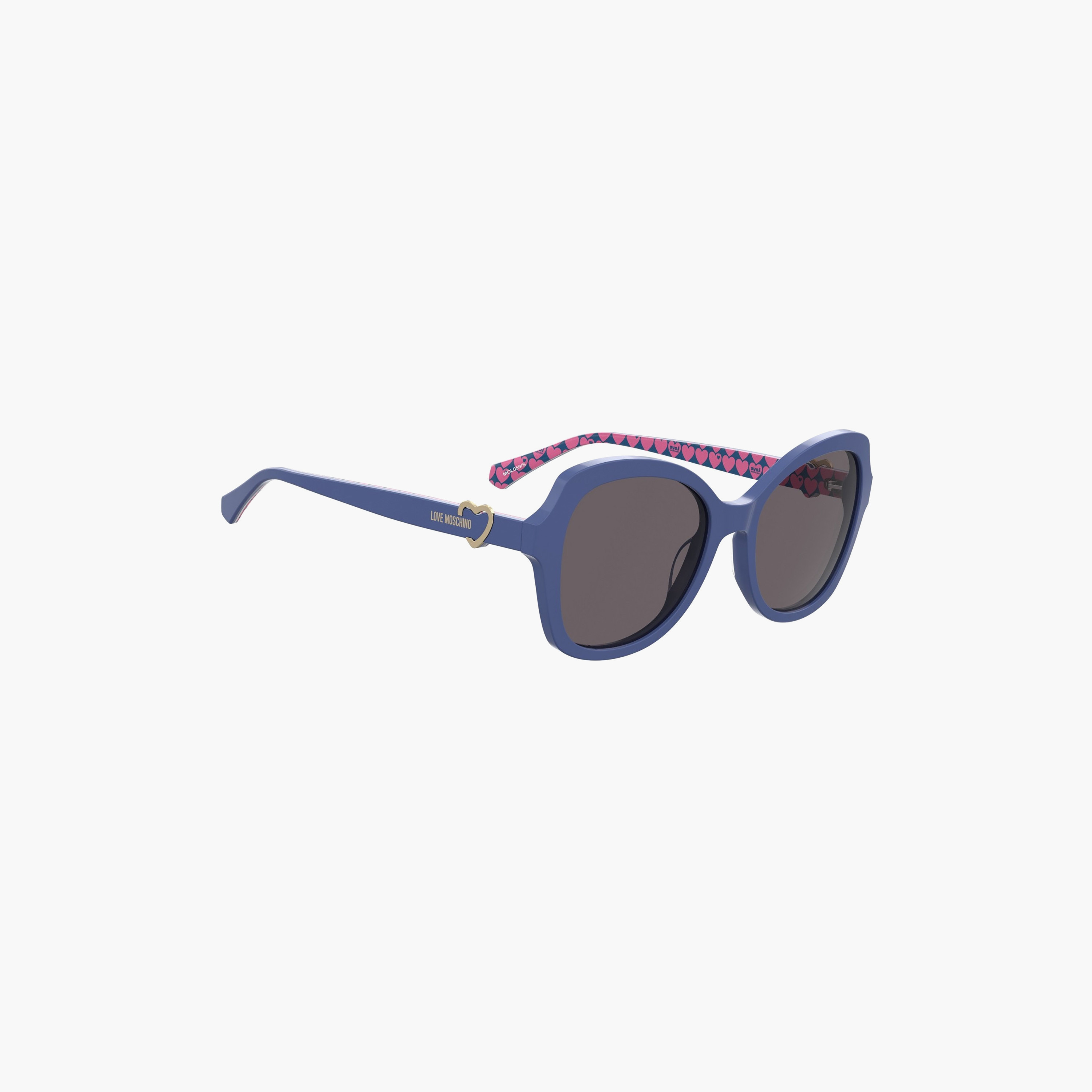 نظارات شمسية رمادية بتصميم عين القطة من لوف موسكينو للنساء | MOL059/S PJP-women-sunglasses-image-2