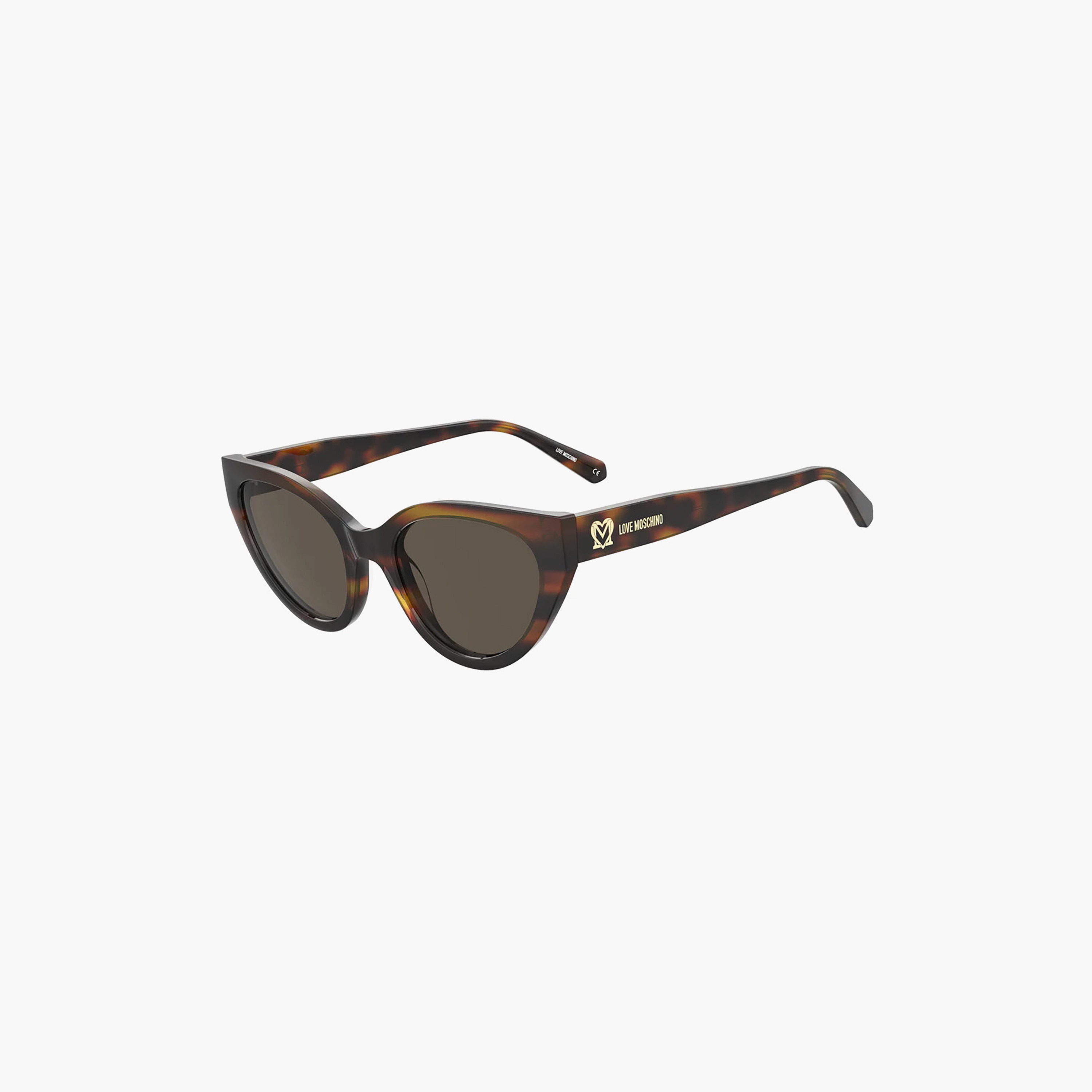 Love Moschino Women Cat Eye Brown Sunglasses | MOL064/S 05L-women-sunglasses-image-1