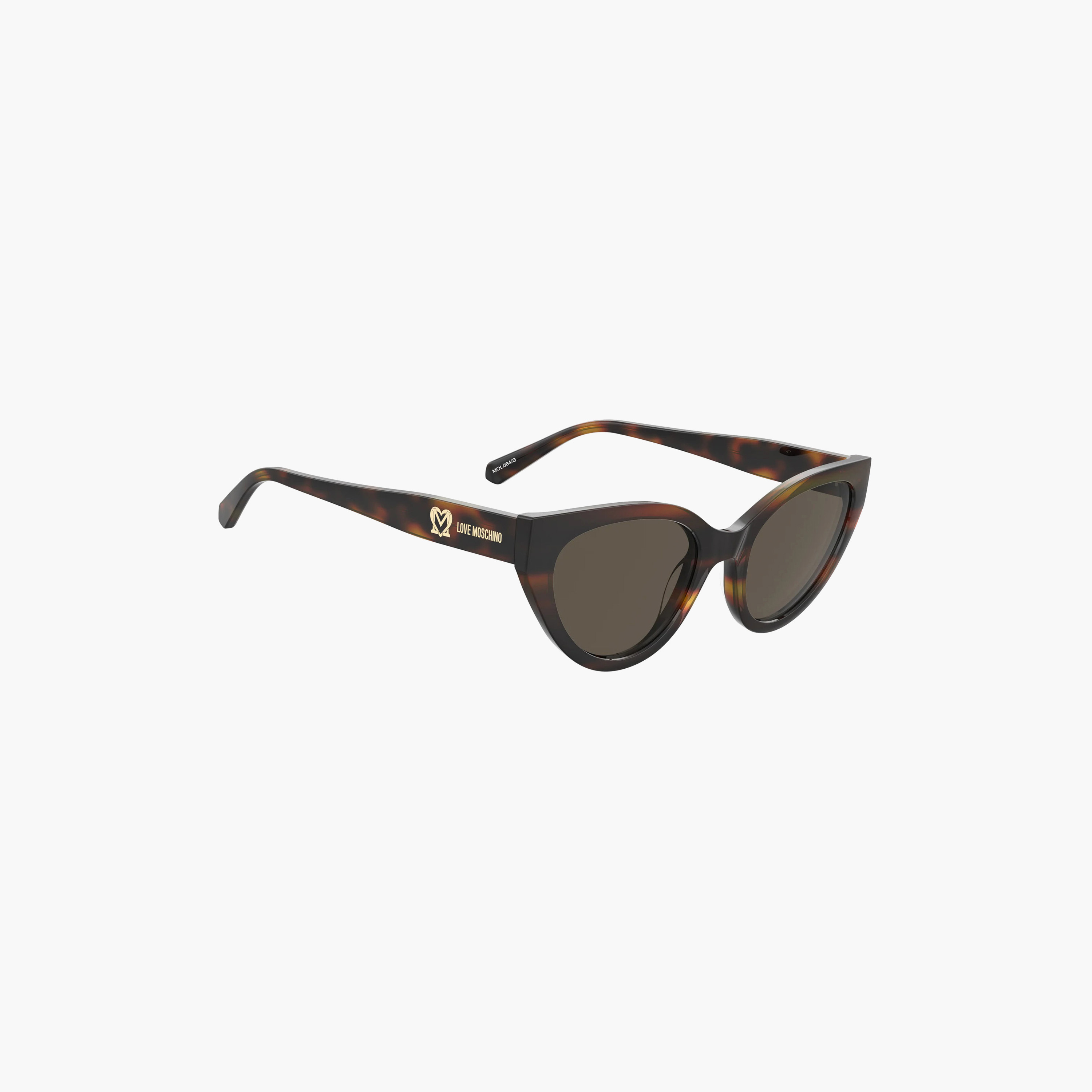 Love Moschino Women Cat Eye Brown Sunglasses | MOL064/S 05L-women-sunglasses-image-2