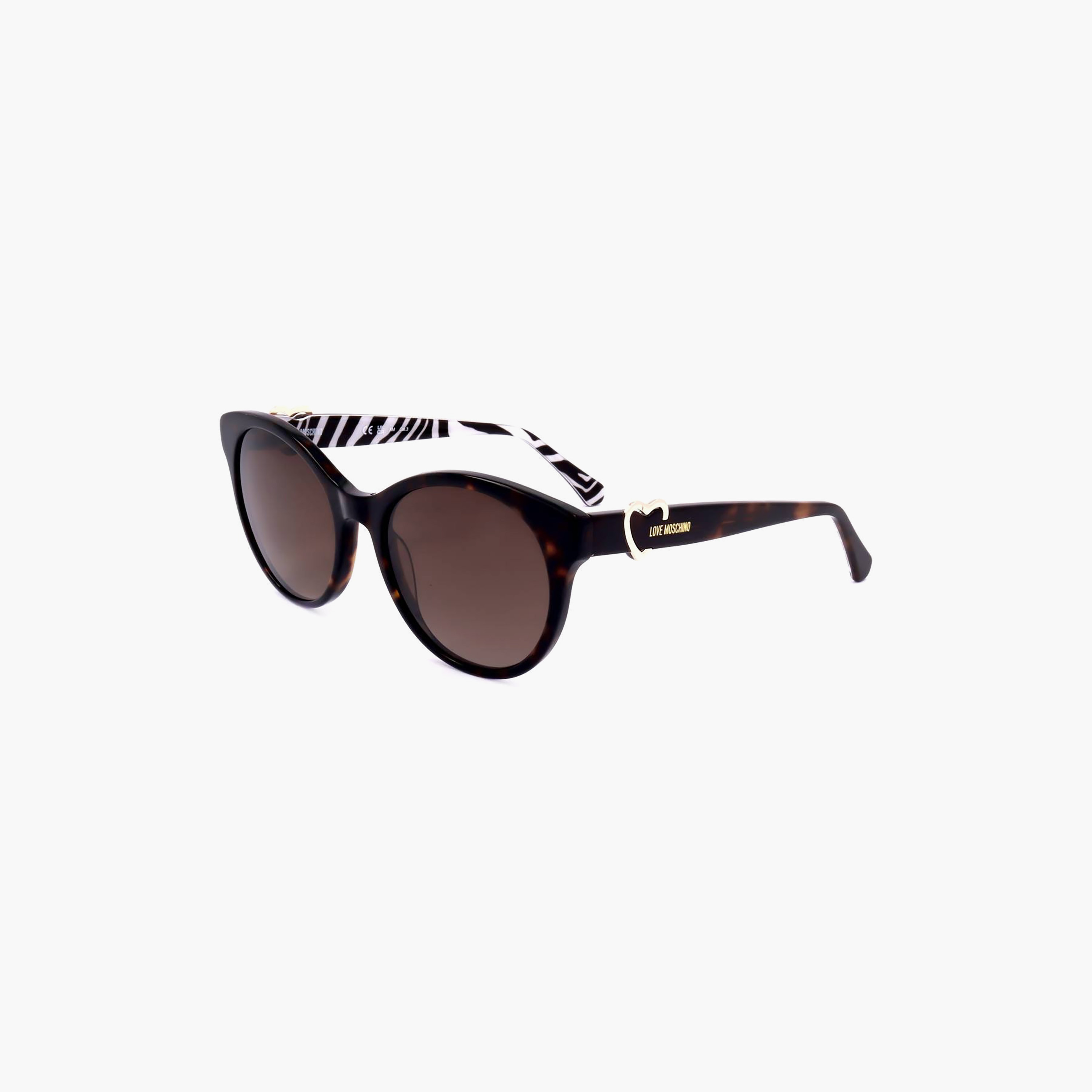 Love Moschino Women Cat Eye Brown Sunglasses | MOL068/S 086-women-sunglasses-image-1
