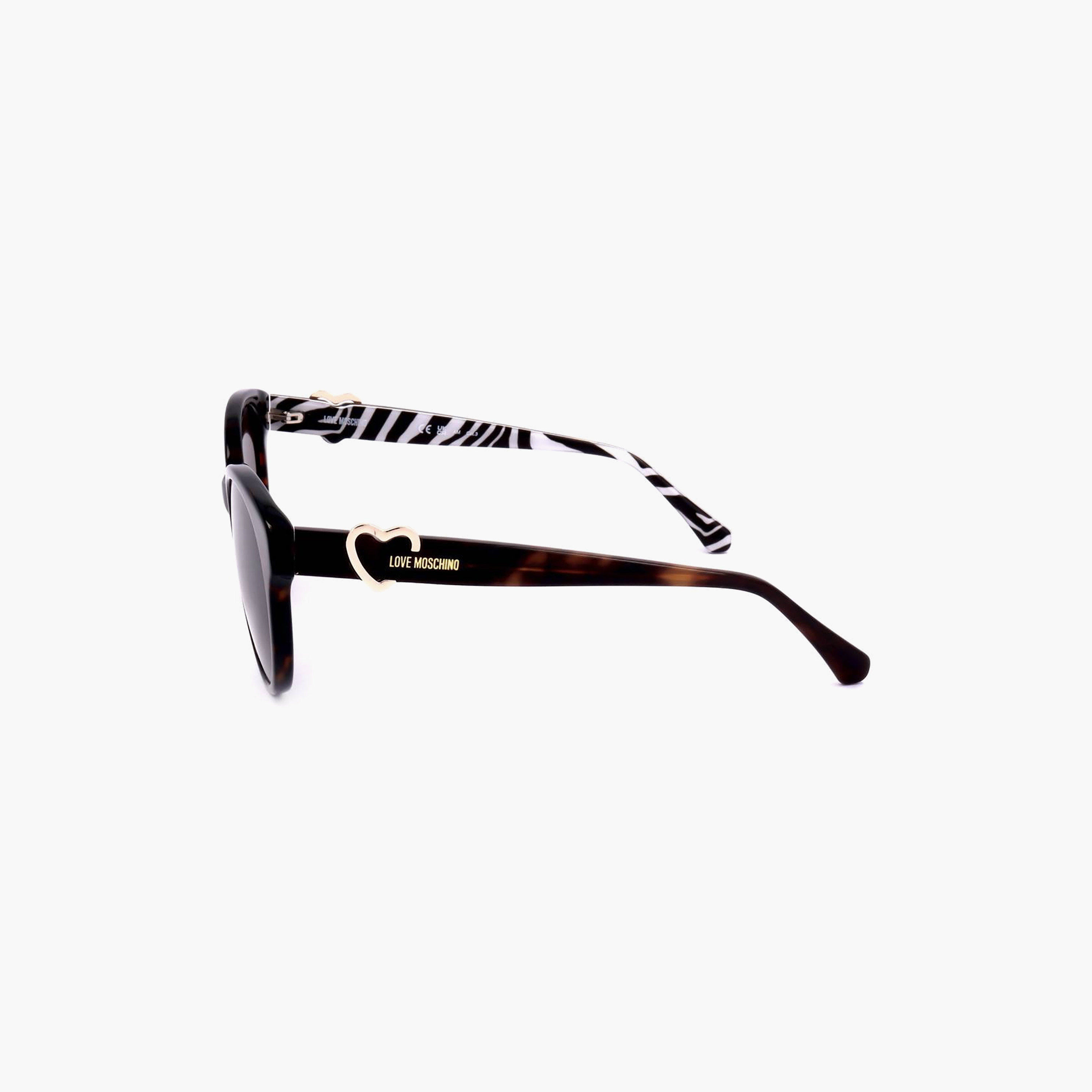 Love Moschino Women Cat Eye Brown Sunglasses | MOL068/S 086-women-sunglasses-image-2