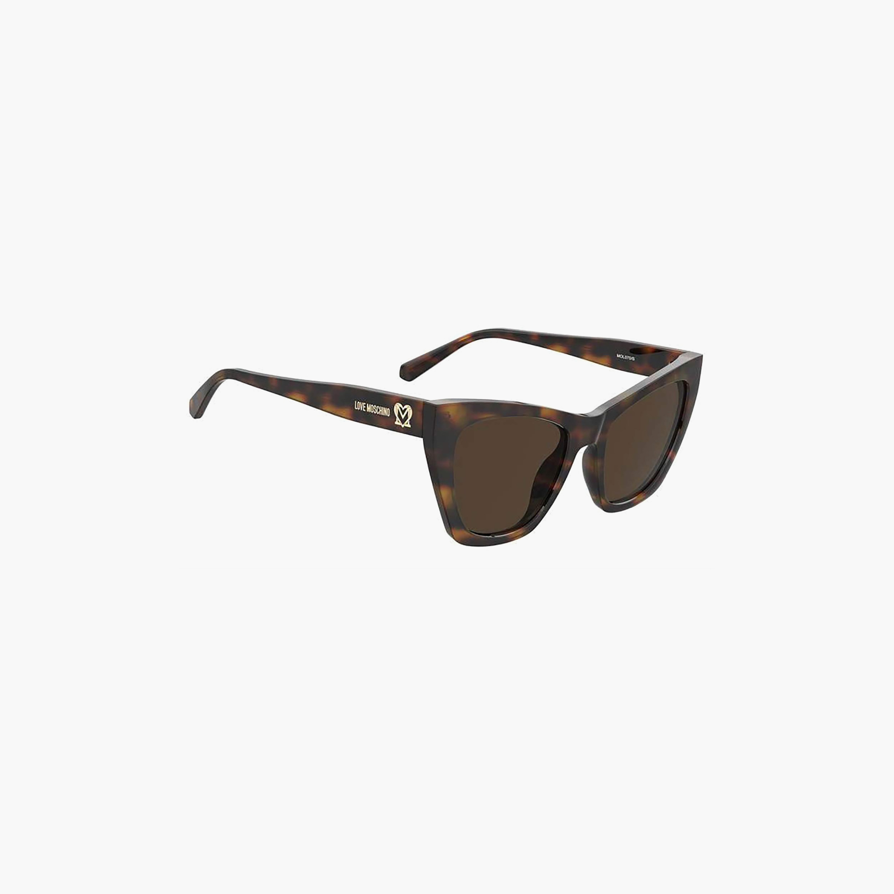 Love Moschino Women Cat Eye Brown Sunglasses | MOL070/S 086-women-sunglasses-image-2