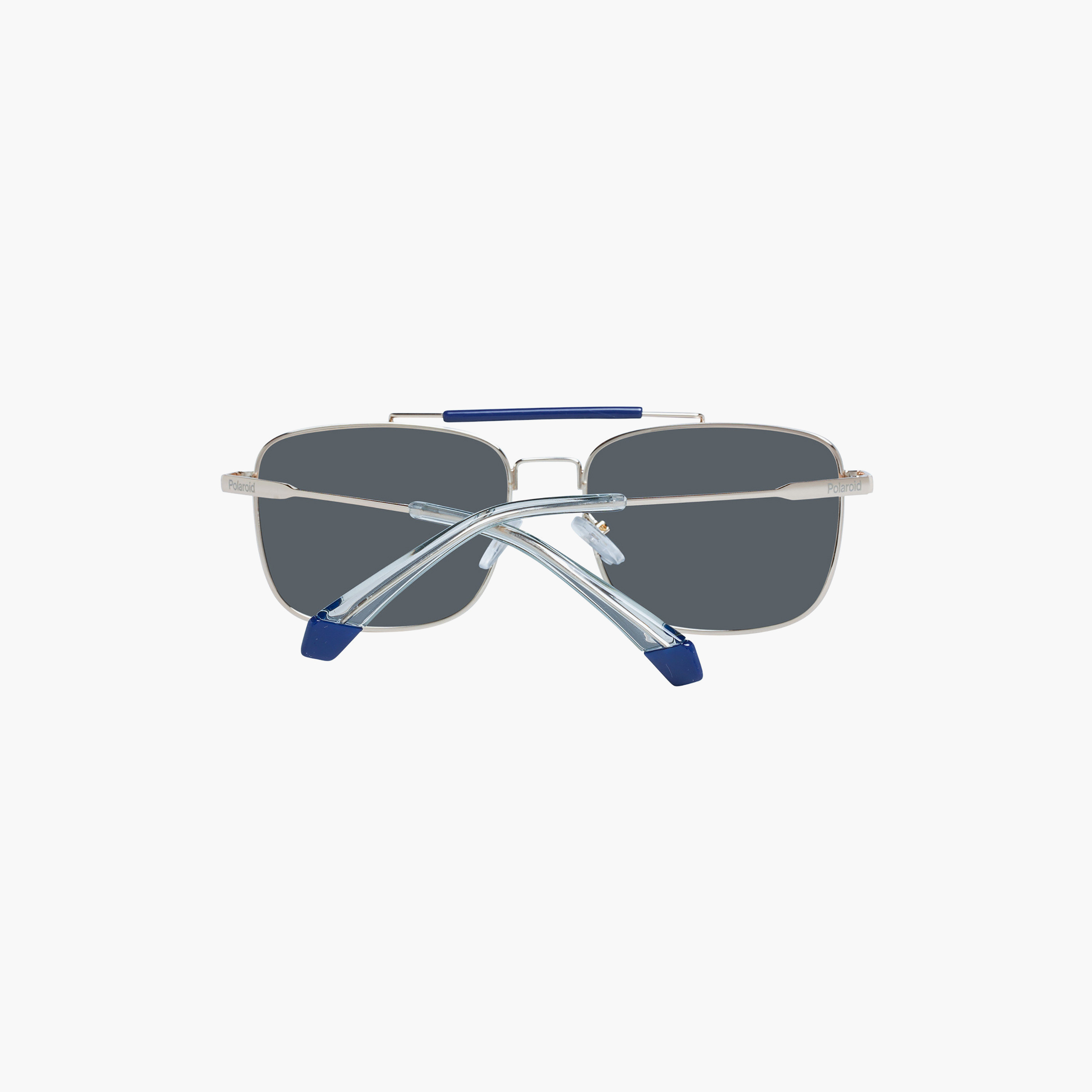 نظارات شمسية بولارويد رجالية رمادية بتصميم وايفارير ومربع | PLD 2111/S KY2-men-sunglasses-image-3
