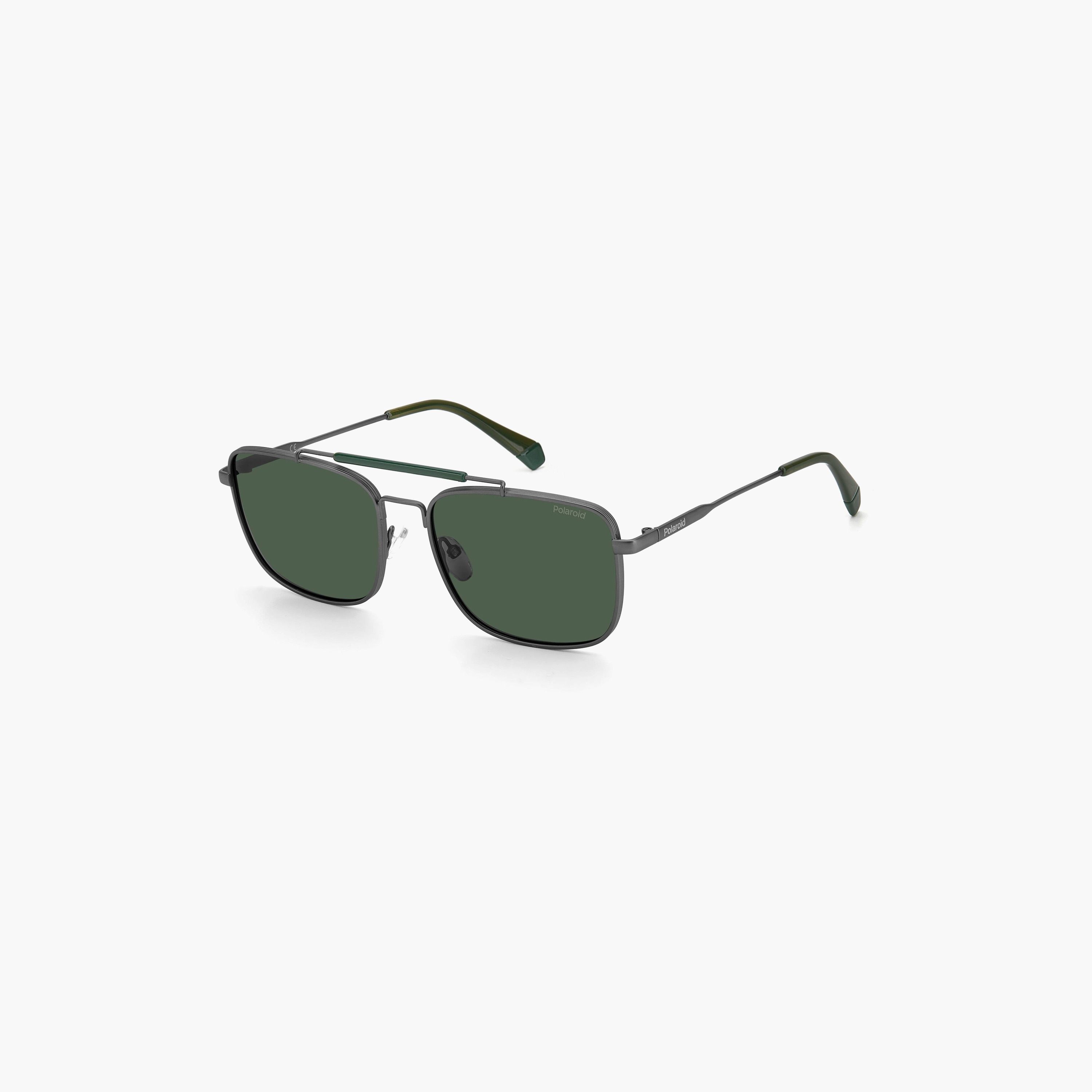 Polaroid Men Wayfarer & Square Polorized Green Sunglasses | PLD 2111/S R80-men-sunglasses-image-1