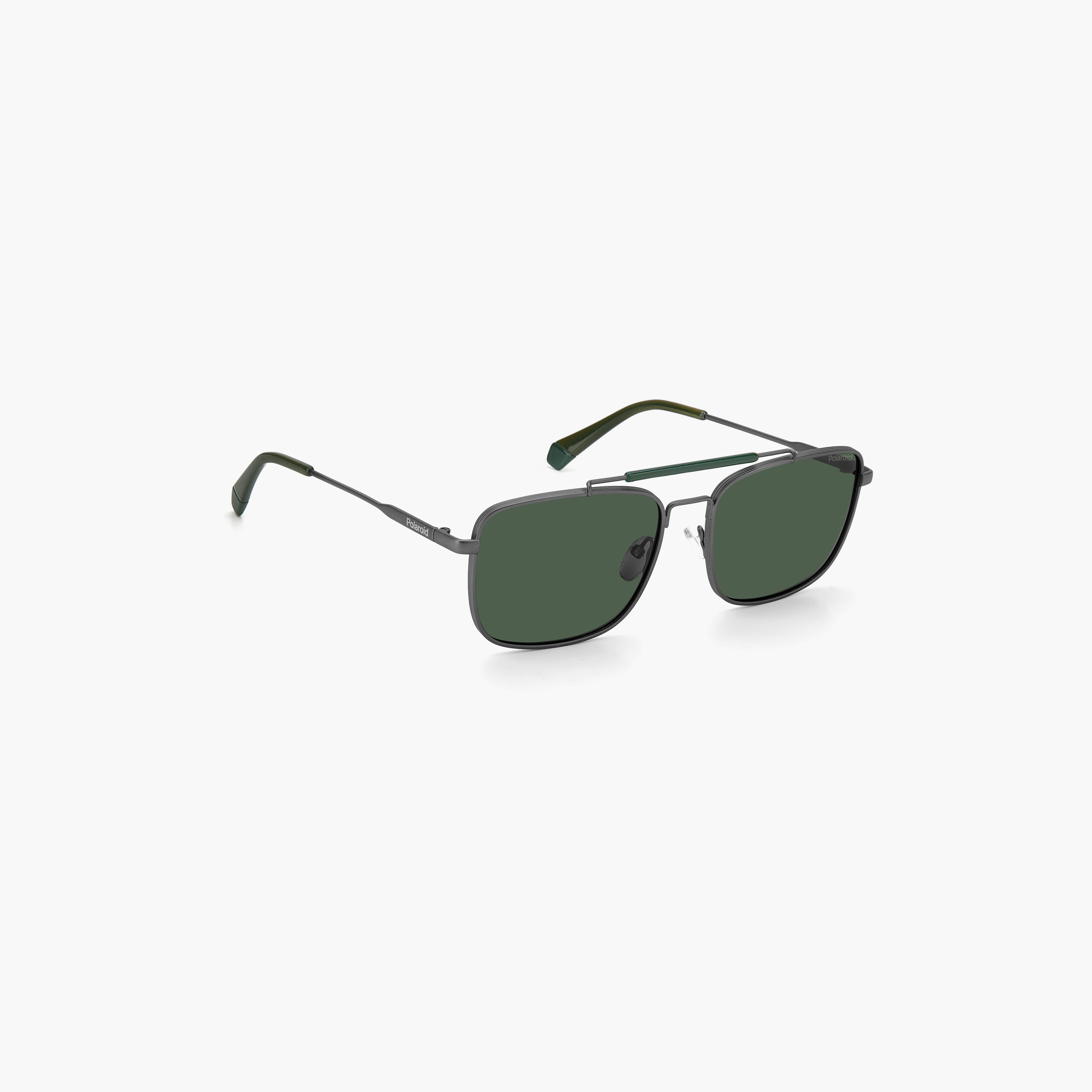 Polaroid Men Wayfarer & Square Polorized Green Sunglasses | PLD 2111/S R80-men-sunglasses-image-2