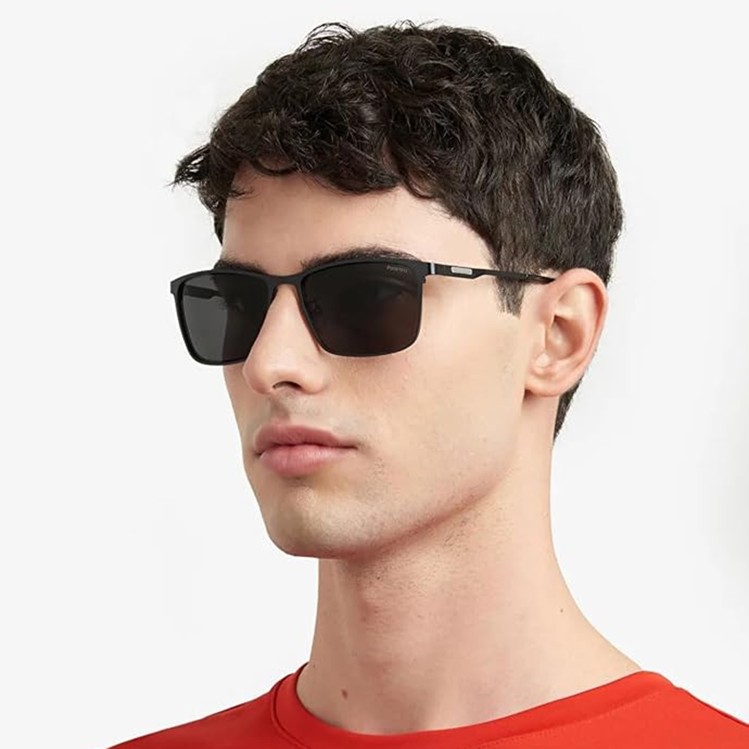 Polaroid Unisex Wayfarer & Square Polorized Grey Sunglasses | PLD 2159/G/S/X-men-sunglasses-image-5