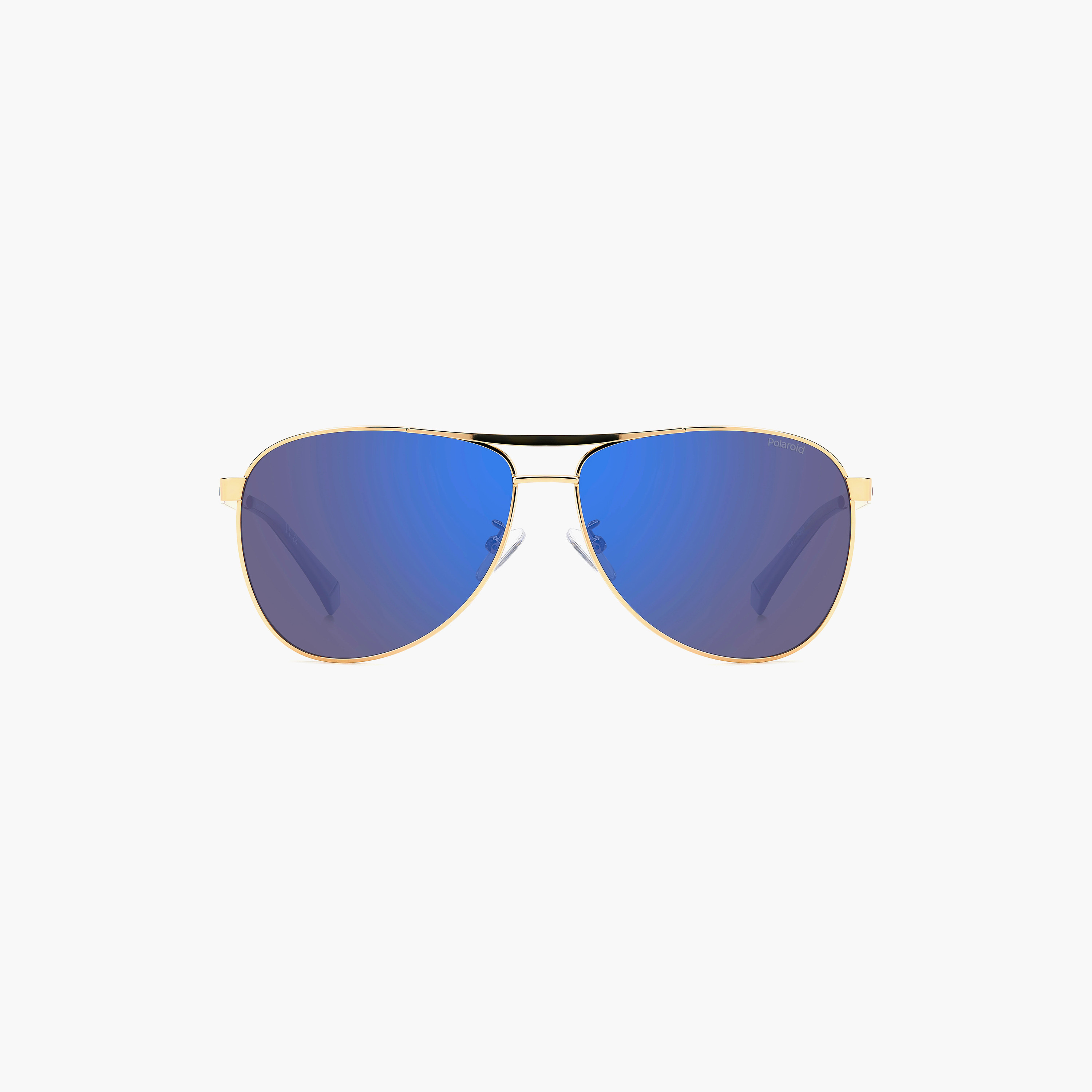Polaroid Men Aviator Polorized Blue Sunglasses | PLD 2160/G/S/X J5G-men-sunglasses-image-3