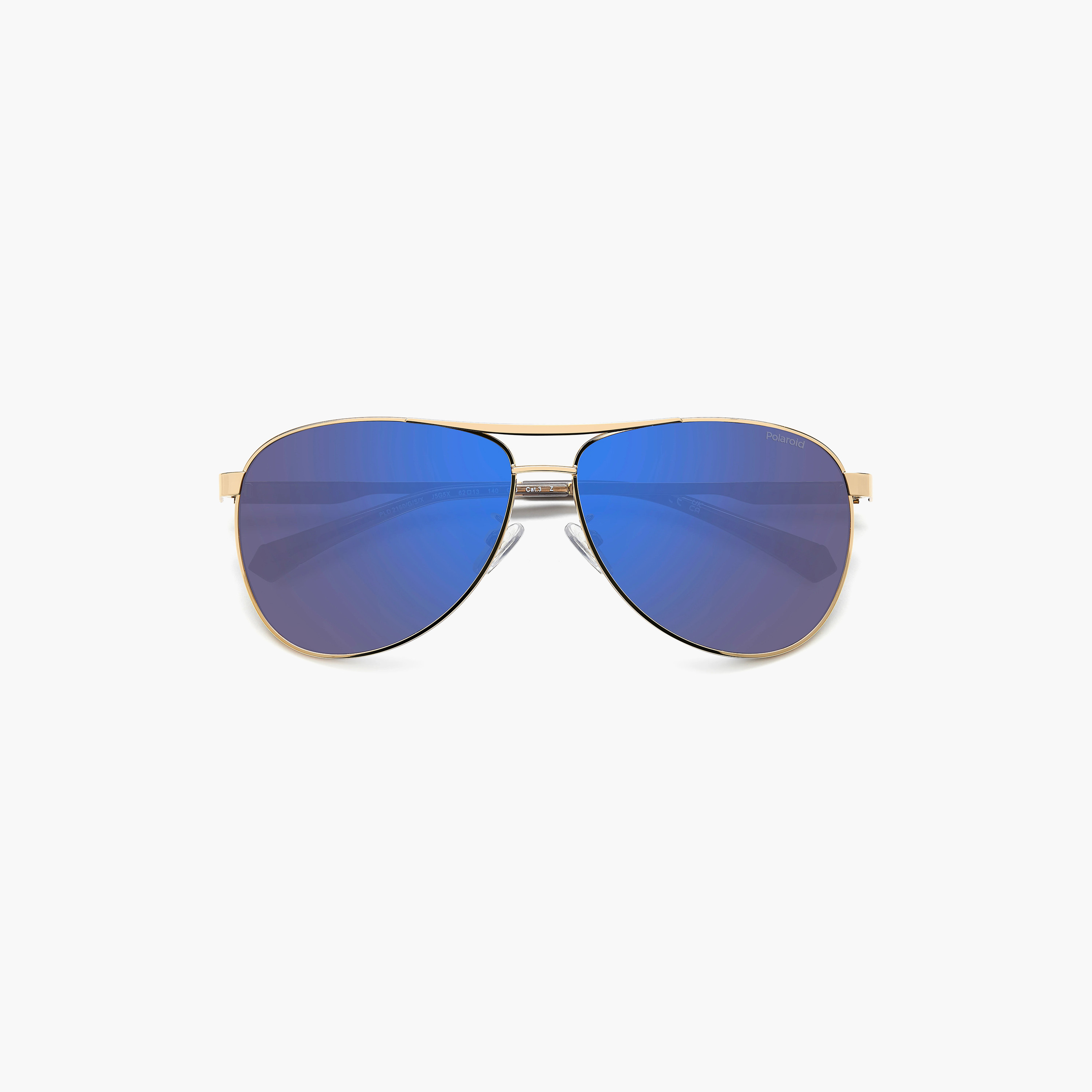 Polaroid Men Aviator Polorized Blue Sunglasses | PLD 2160/G/S/X J5G-men-sunglasses-image-4