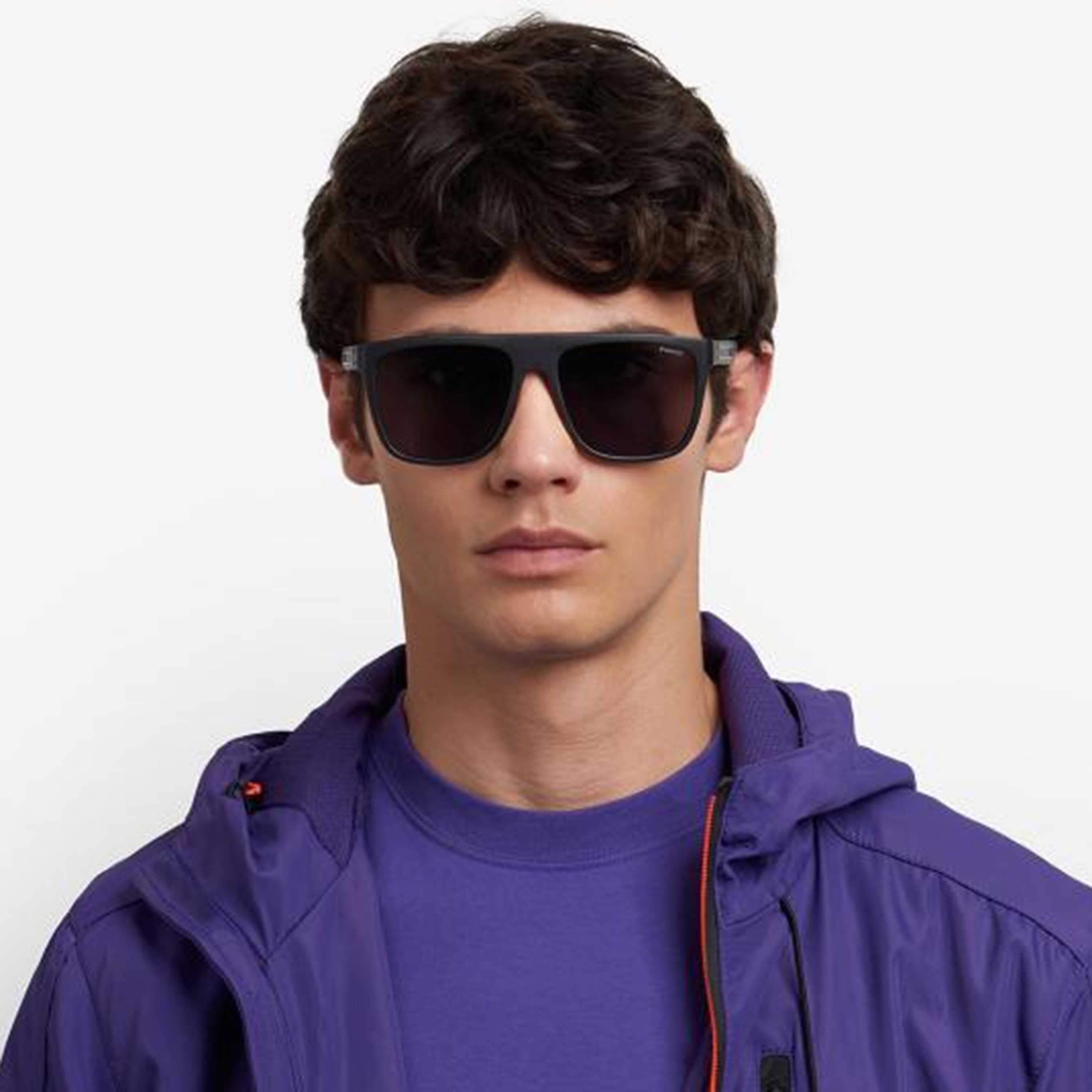 Polaroid Men Wayfarer & Square Polorized Grey Sunglasses | PLD 2162/S-men-sunglasses-image-5
