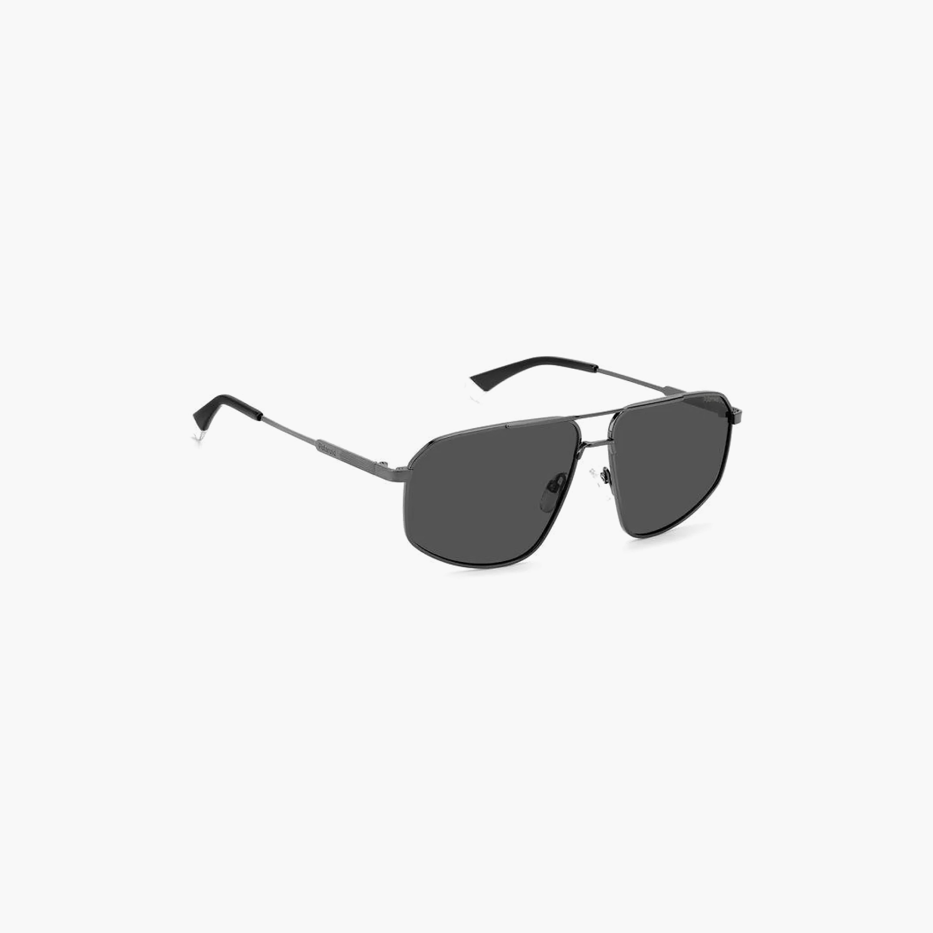 Polaroid Men Aviator Polorized Grey Sunglasses | PLD 4118/S/X  KJ1-men-sunglasses-image-2
