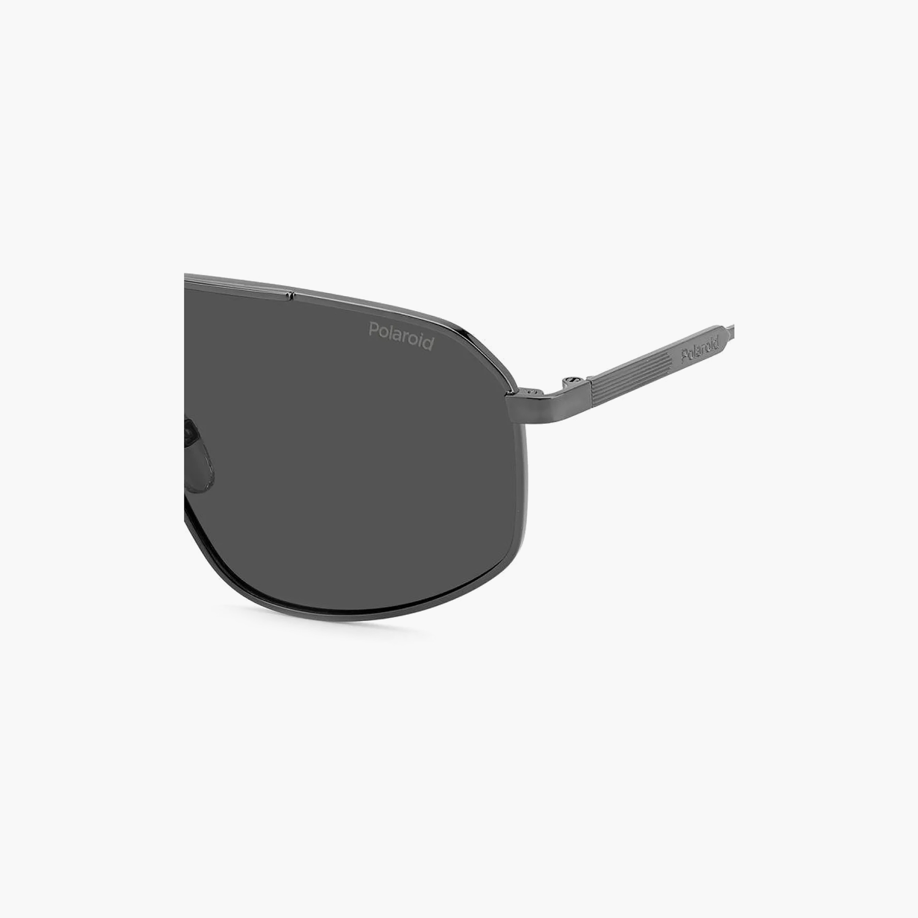 Polaroid Men Aviator Polorized Grey Sunglasses | PLD 4118/S/X  KJ1-men-sunglasses-image-5