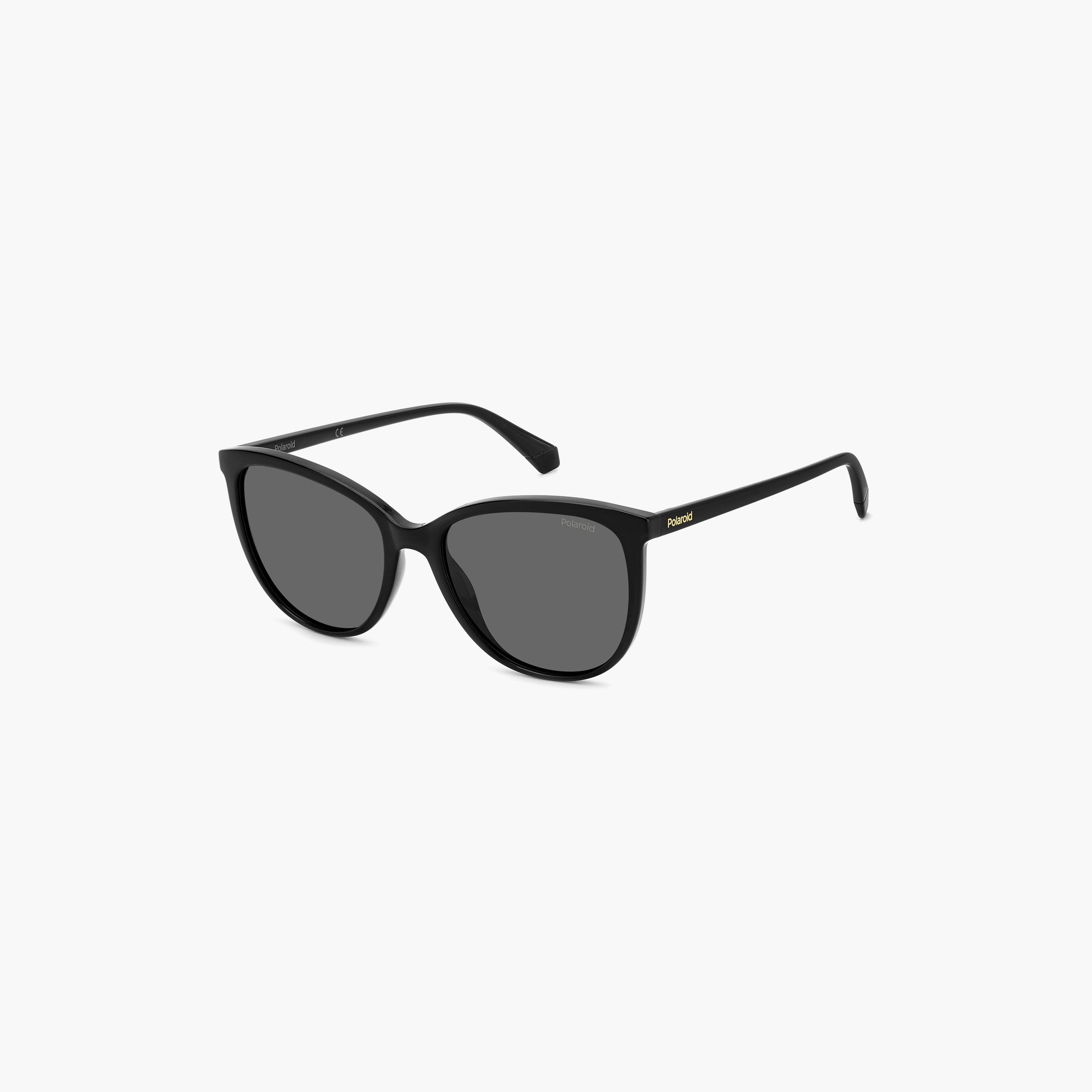 نظارات شمسية سوداء بتصميم عين القطة من بولارويد للنساء | PLD 4138/S 807-women-sunglasses-image-1