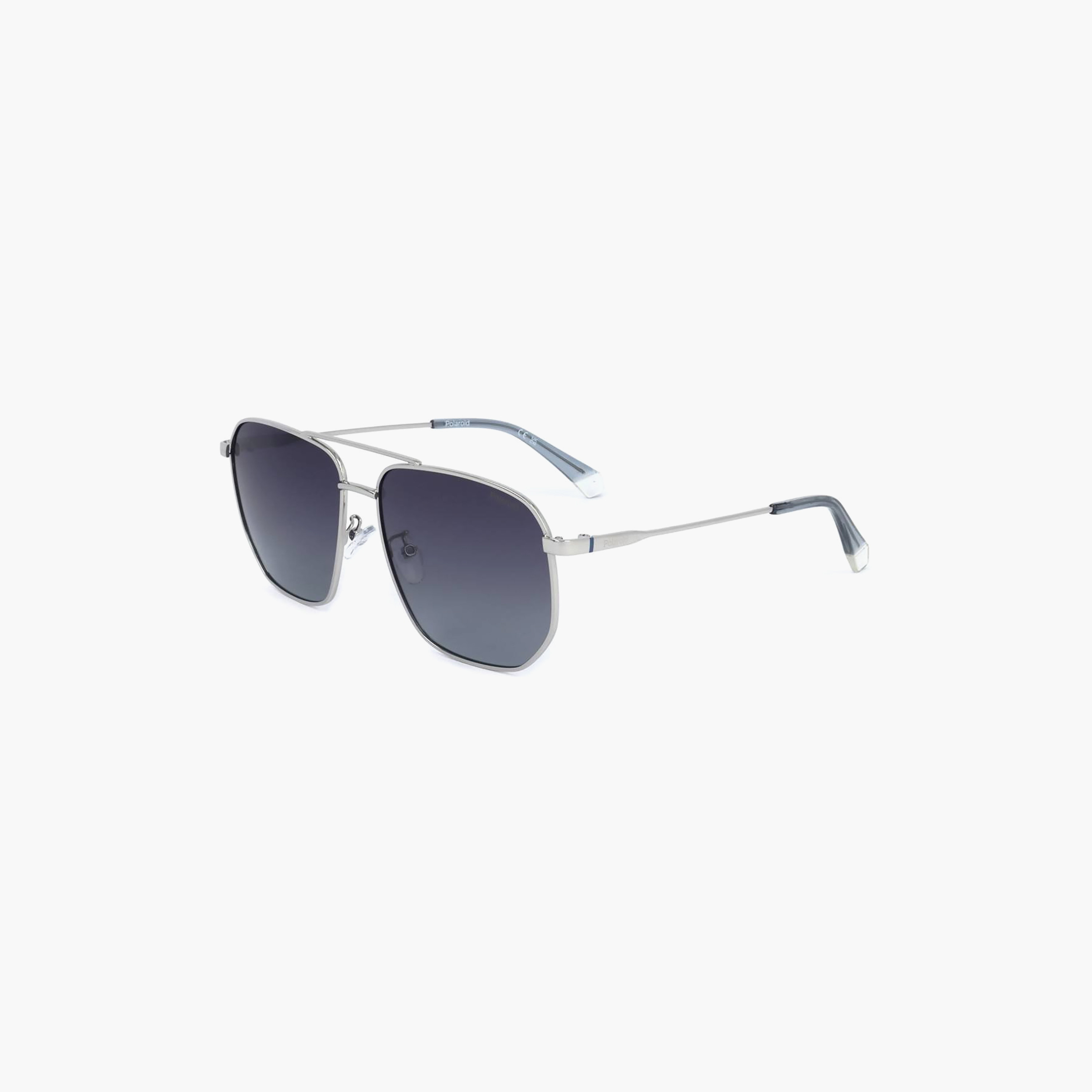 نظارات شمسية رجالية من بولارويد بتصميم طيار أزرق | PLD 4141/G/S/X 010-men-sunglasses-image-1
